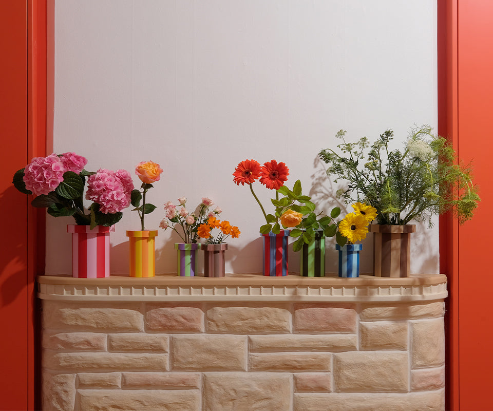 Introducing: DANIEL EMMA Stripe Vases