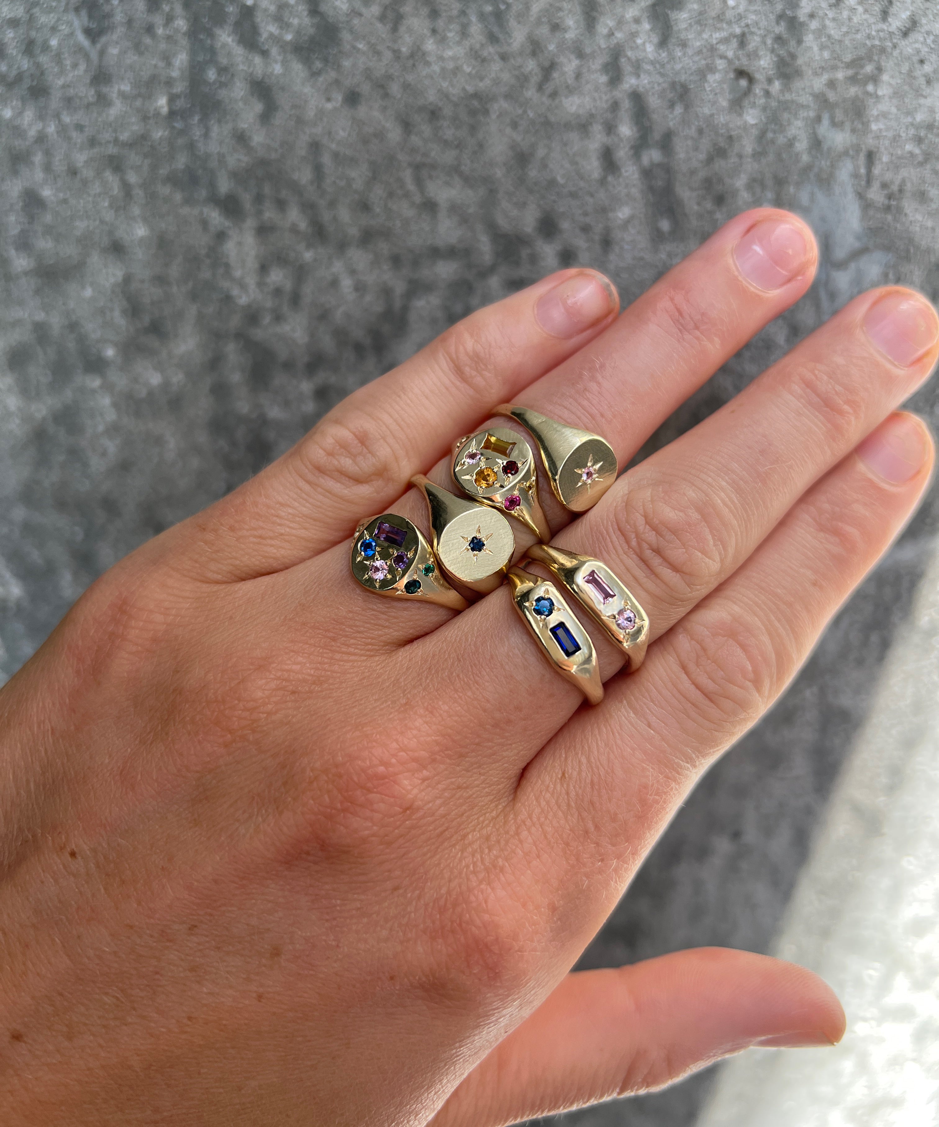 Seb Brown's Signet Rings