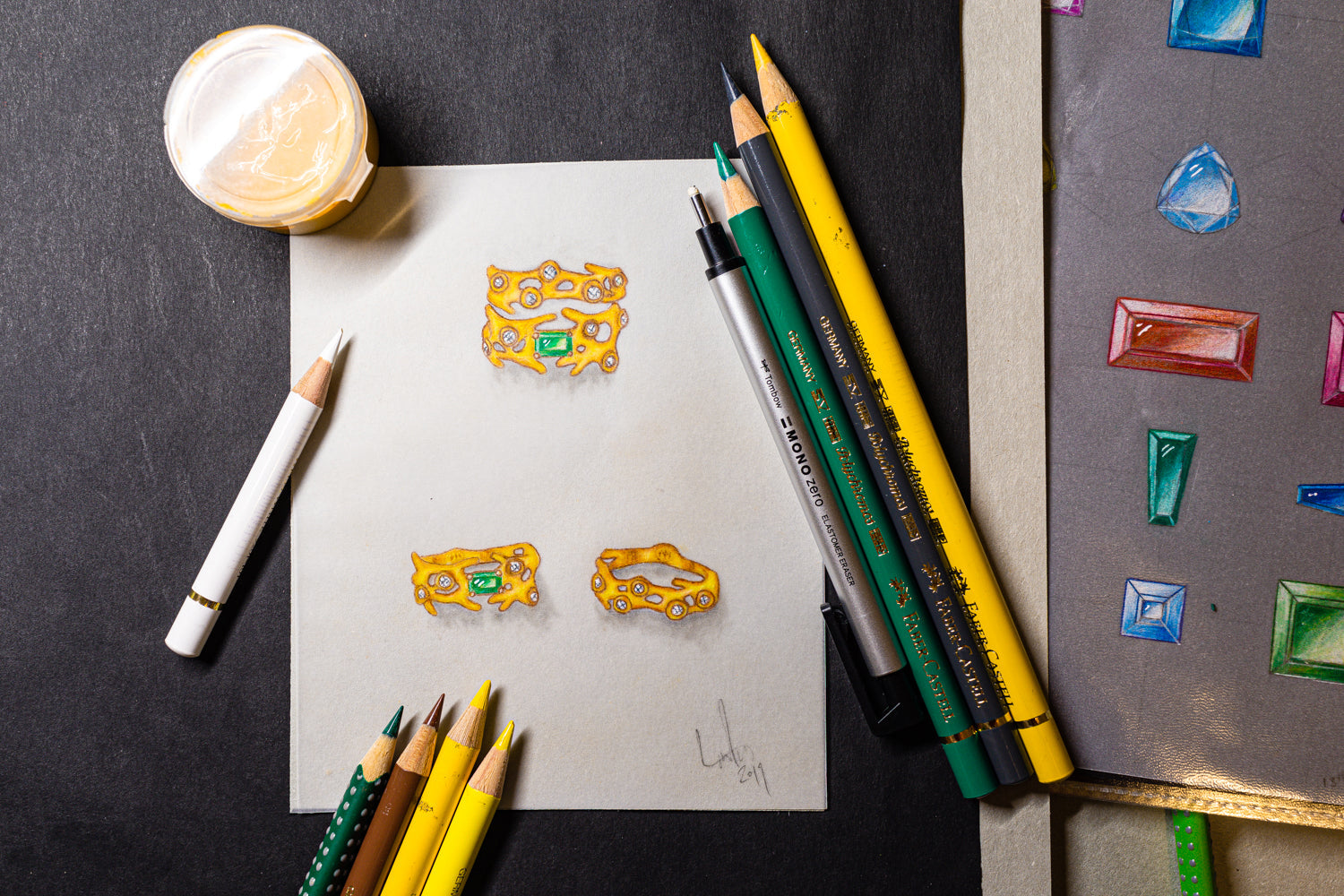 Designed to Interlink: Bespoke Wedding-Engagement Rings