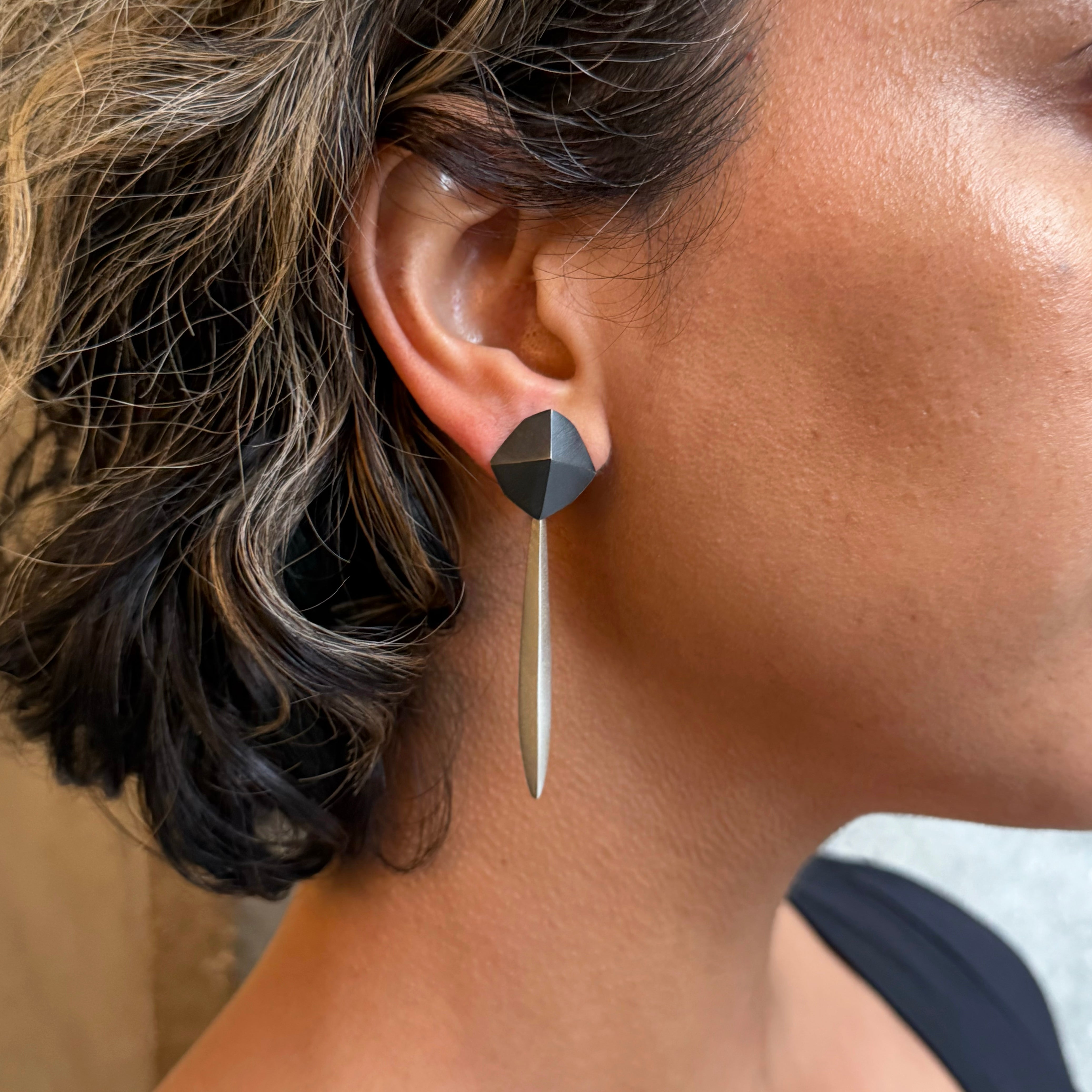Geometric Drop Earrings