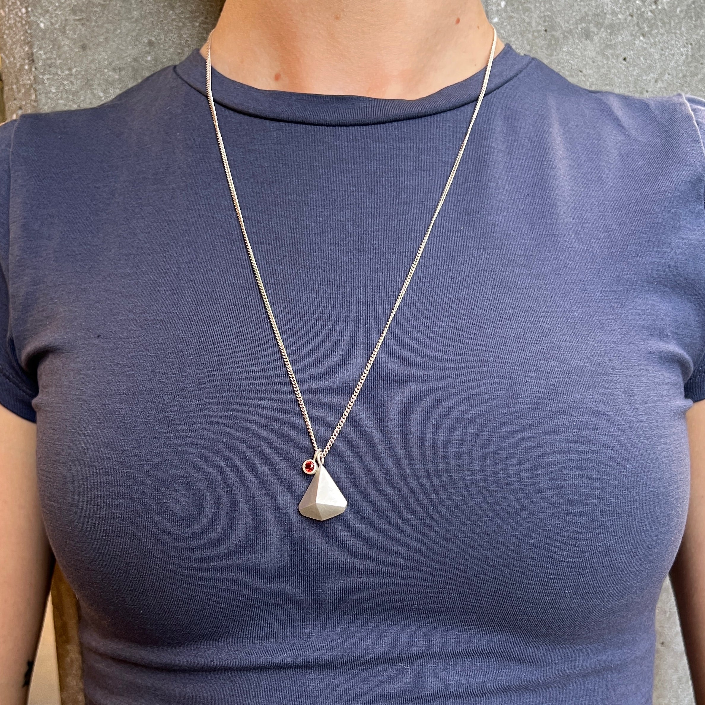 Geometric Charm Pendant