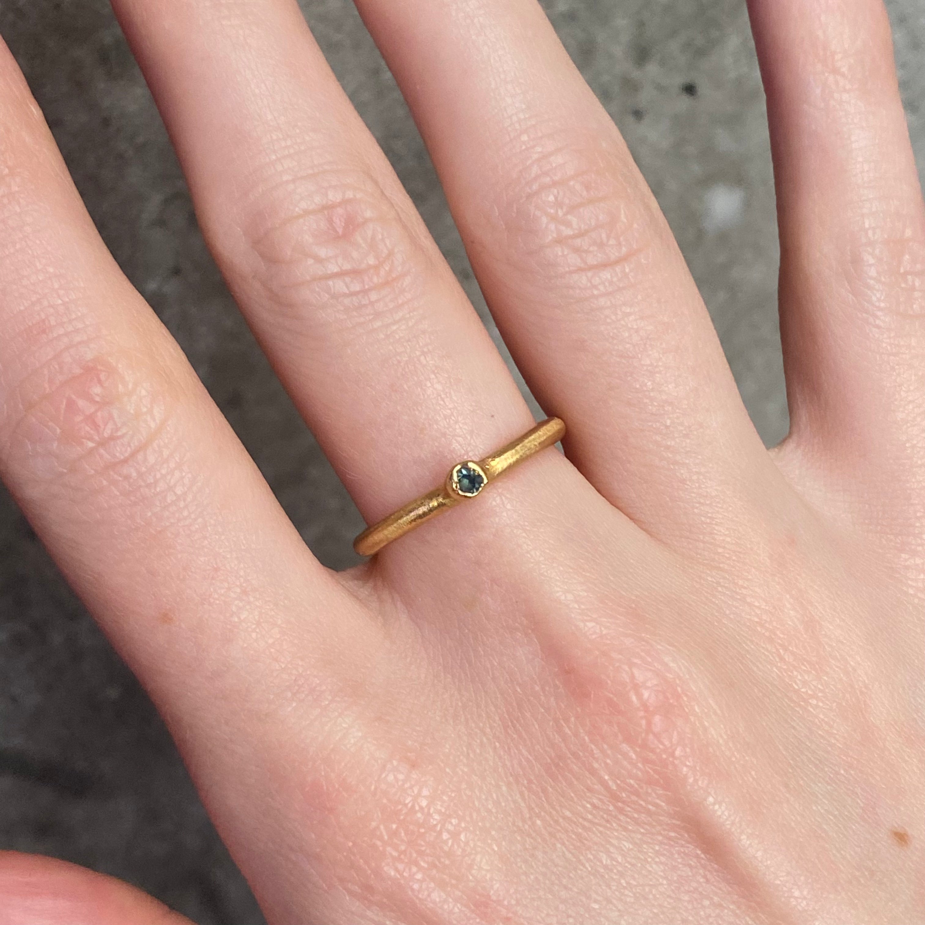 Raw Organic Stacking Ring