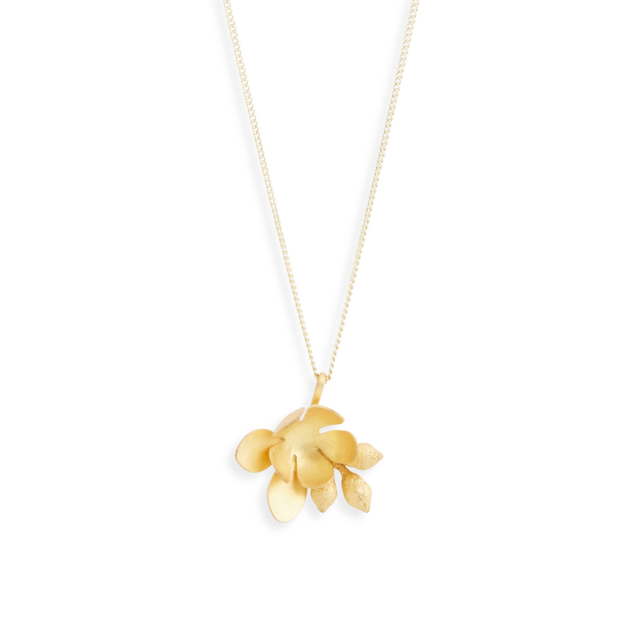 Golden Posy Pendant