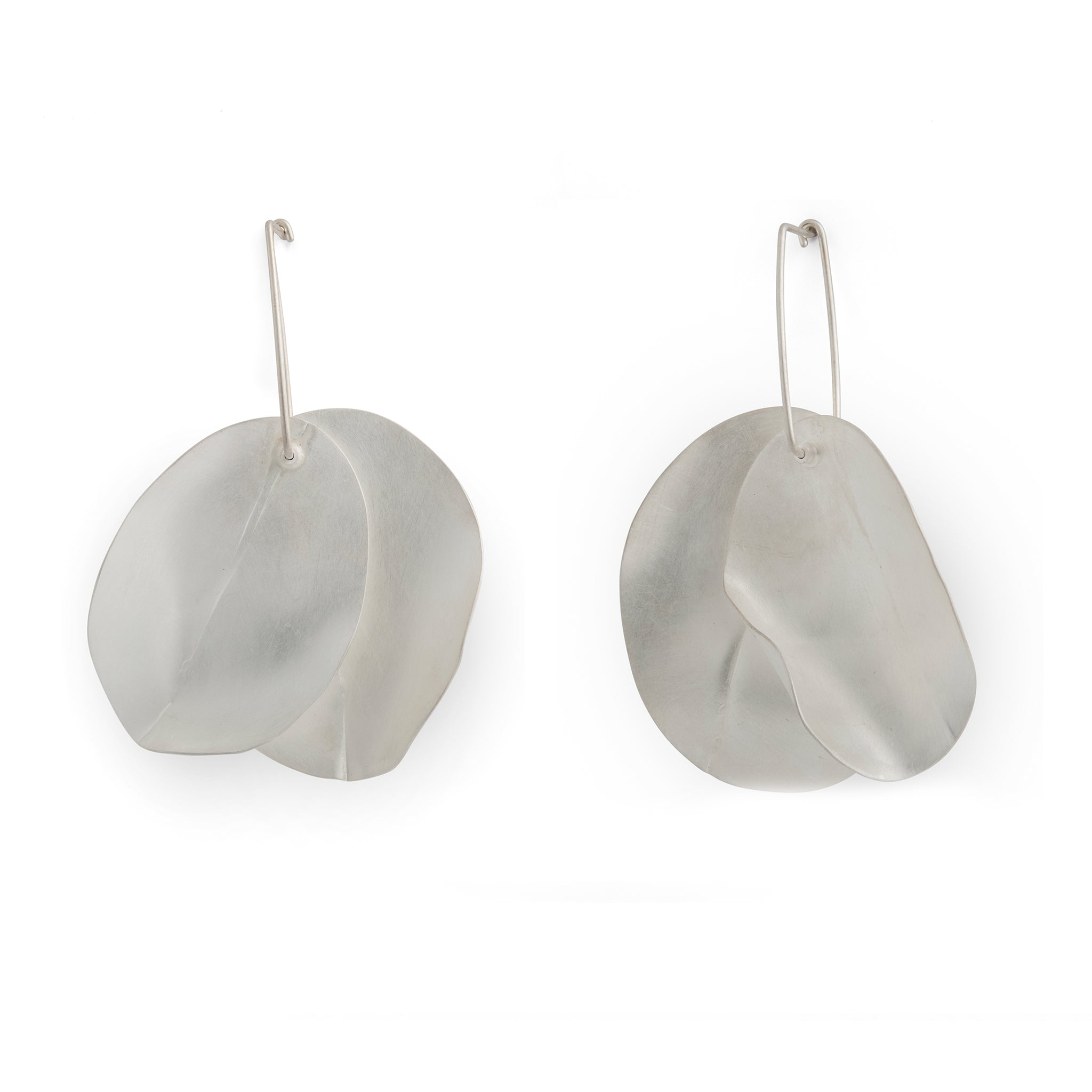 Layered Leaf Earrings