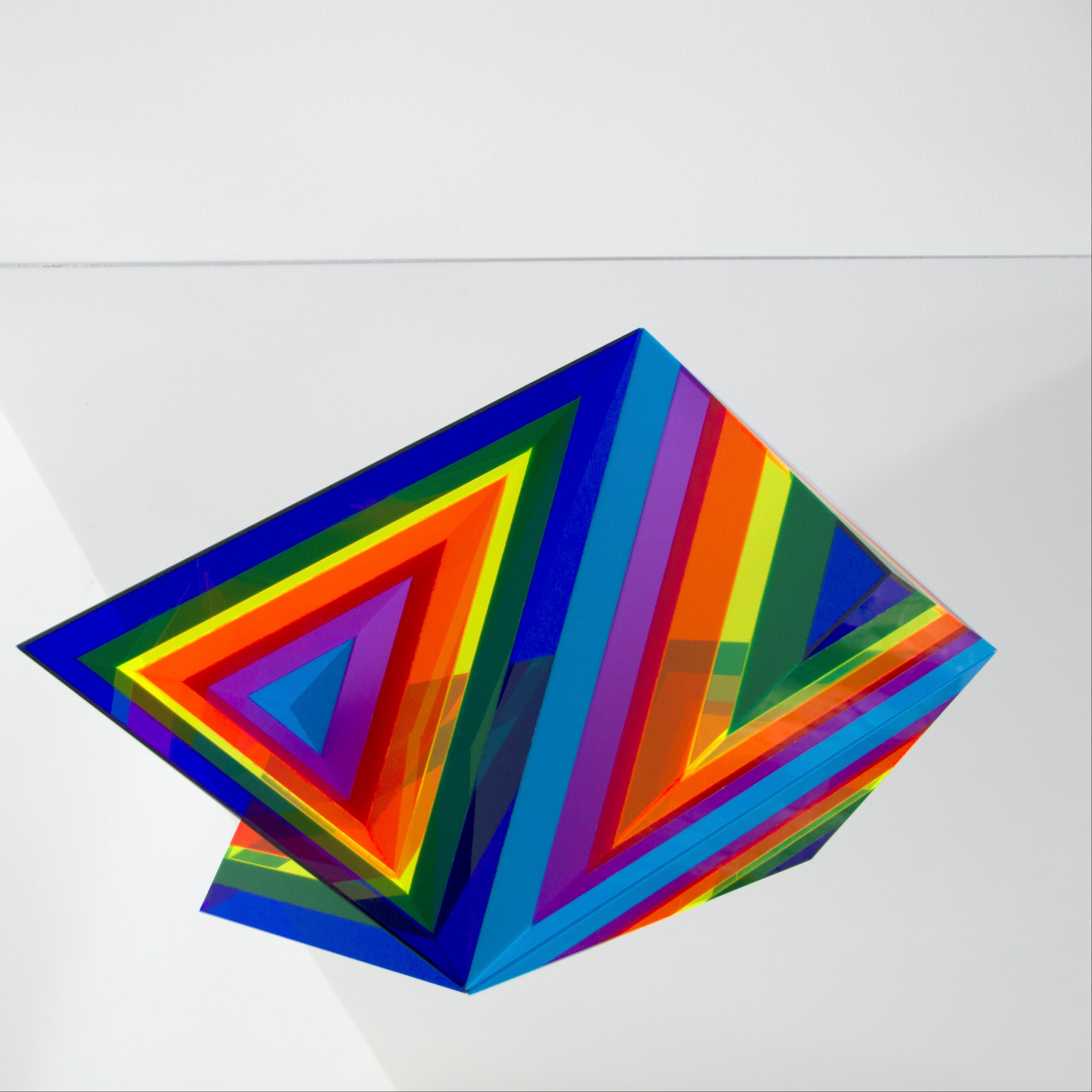 Construction no.10 ( Parallel Rainbow ) Sculpture