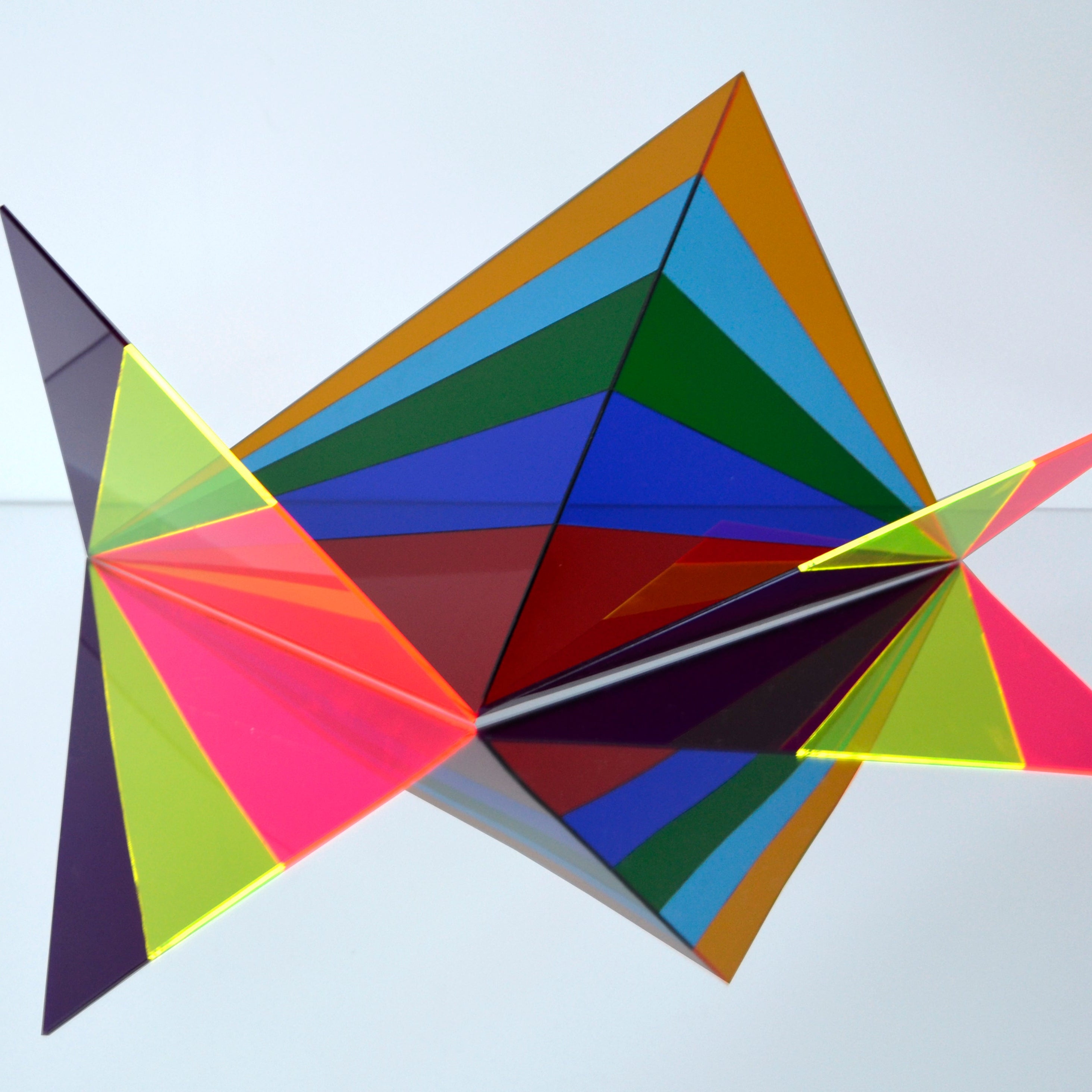 Construction no.7 (Shifting Test Patterns) Sculpture