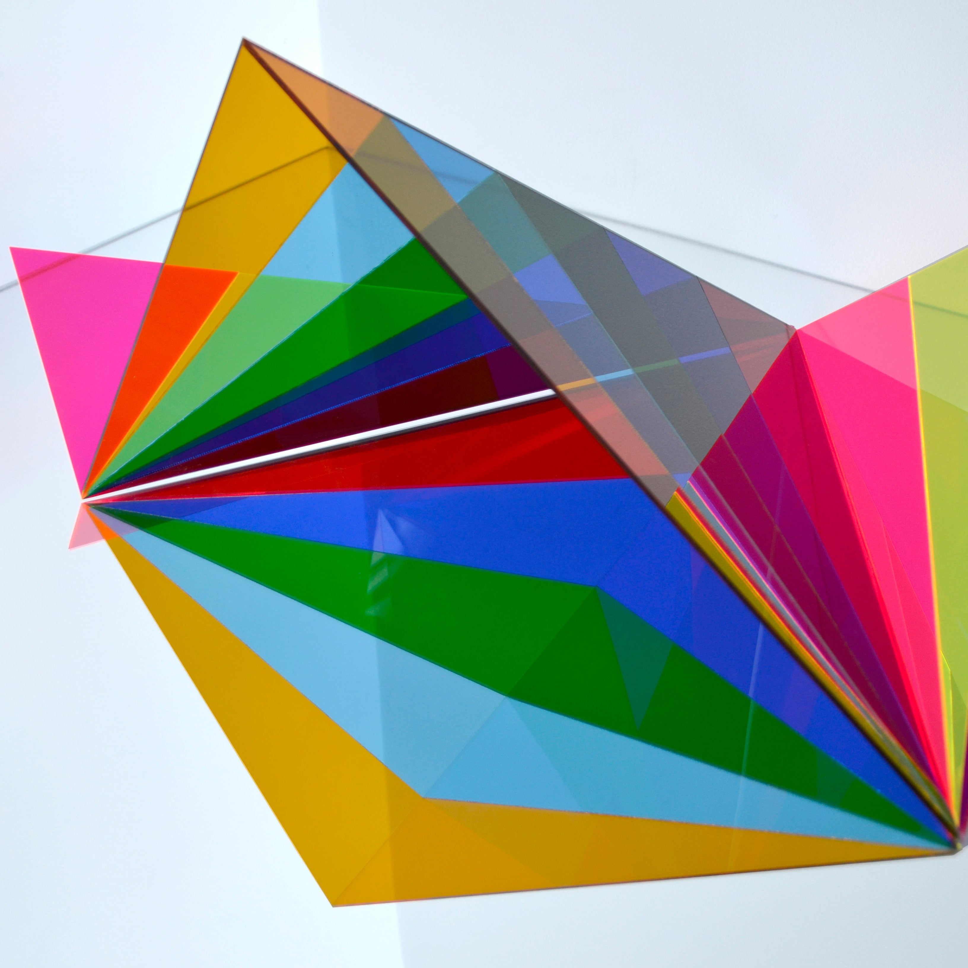 Construction no.7 (Shifting Test Patterns) Sculpture