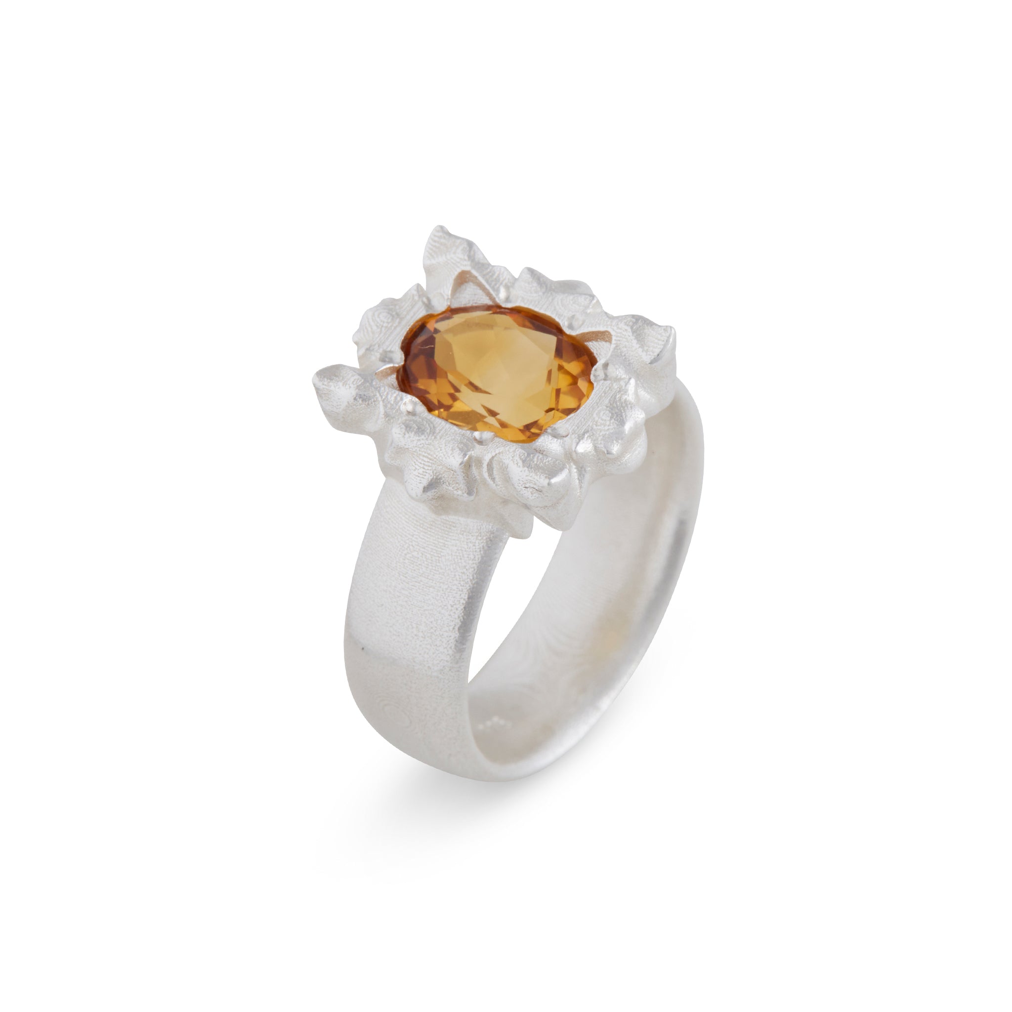 Solar Citrine Ring
