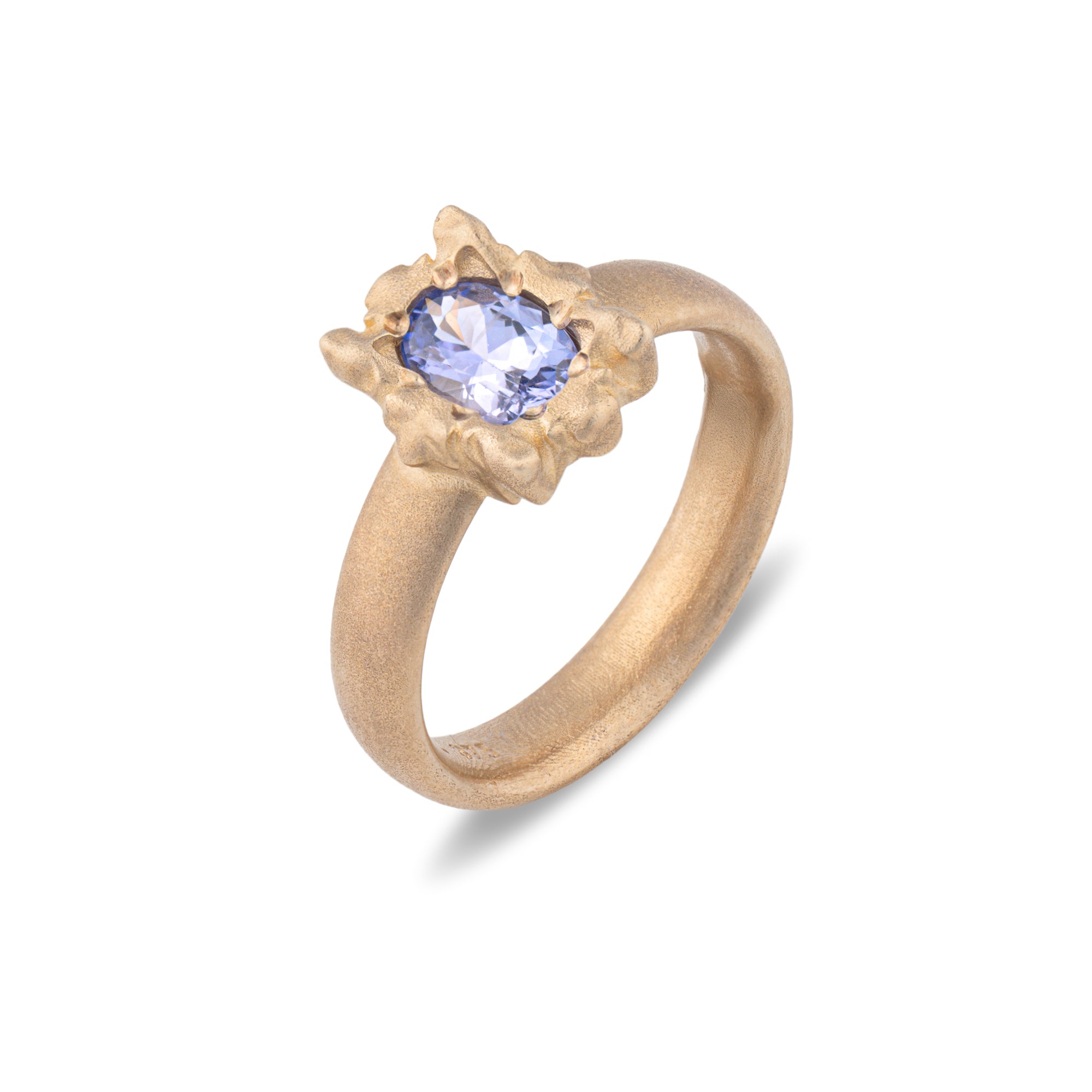 Solar Small Ceylon Sapphire Ring