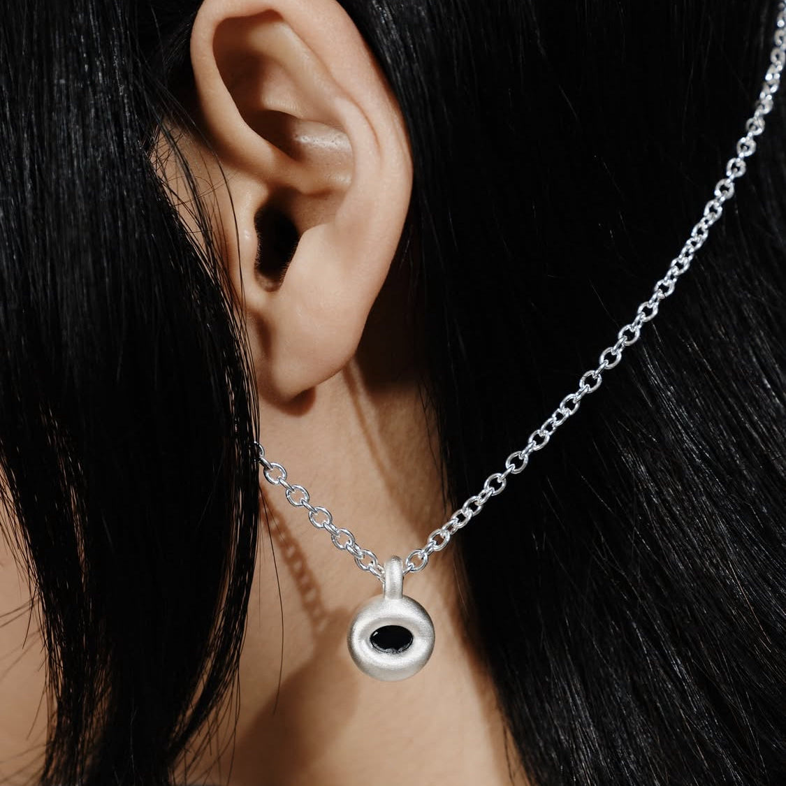 Covalent Black Sapphire Pendant