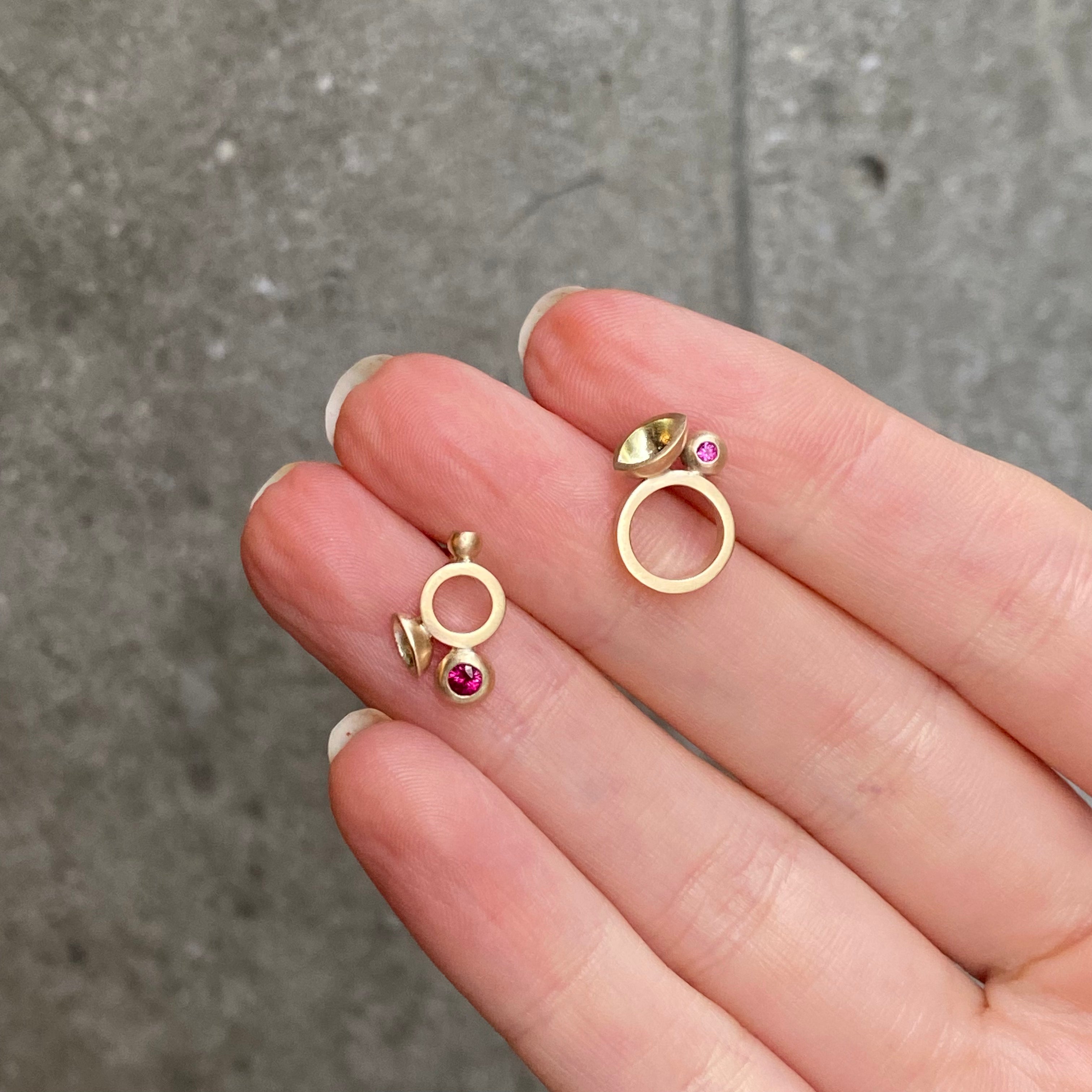 Circle of Love Earrings