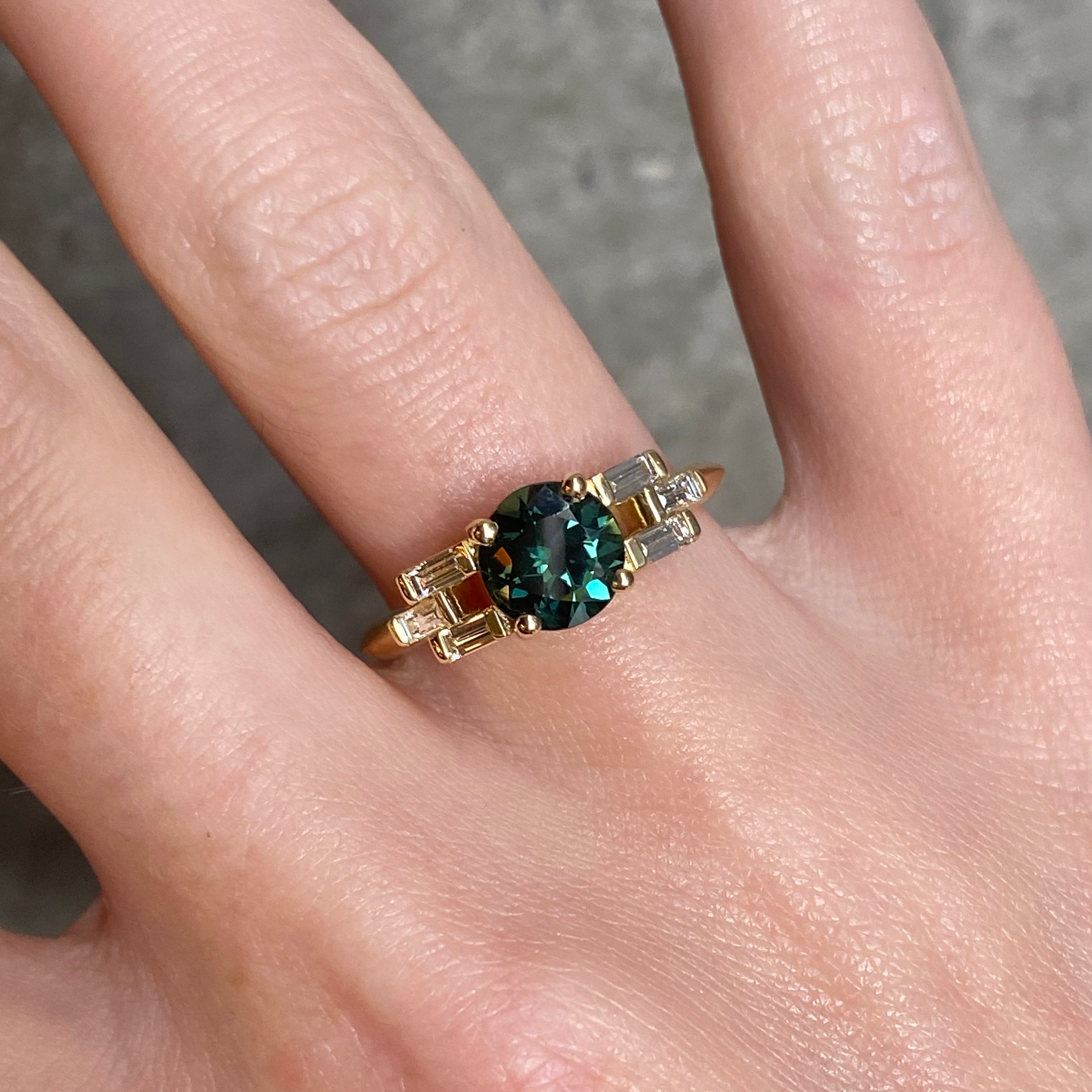 Harmony Parti Sapphire Ring