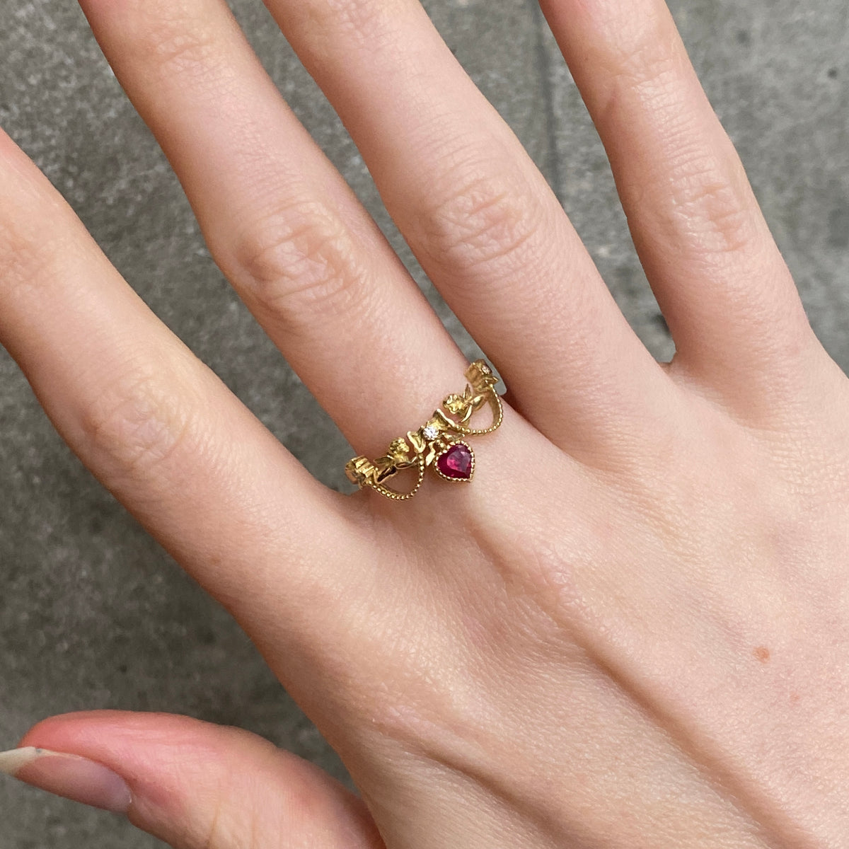 Beribbonned Ring