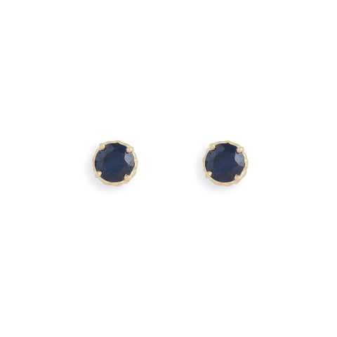 Harvest Blue Sapphire Studs Earrings by Julia Storey