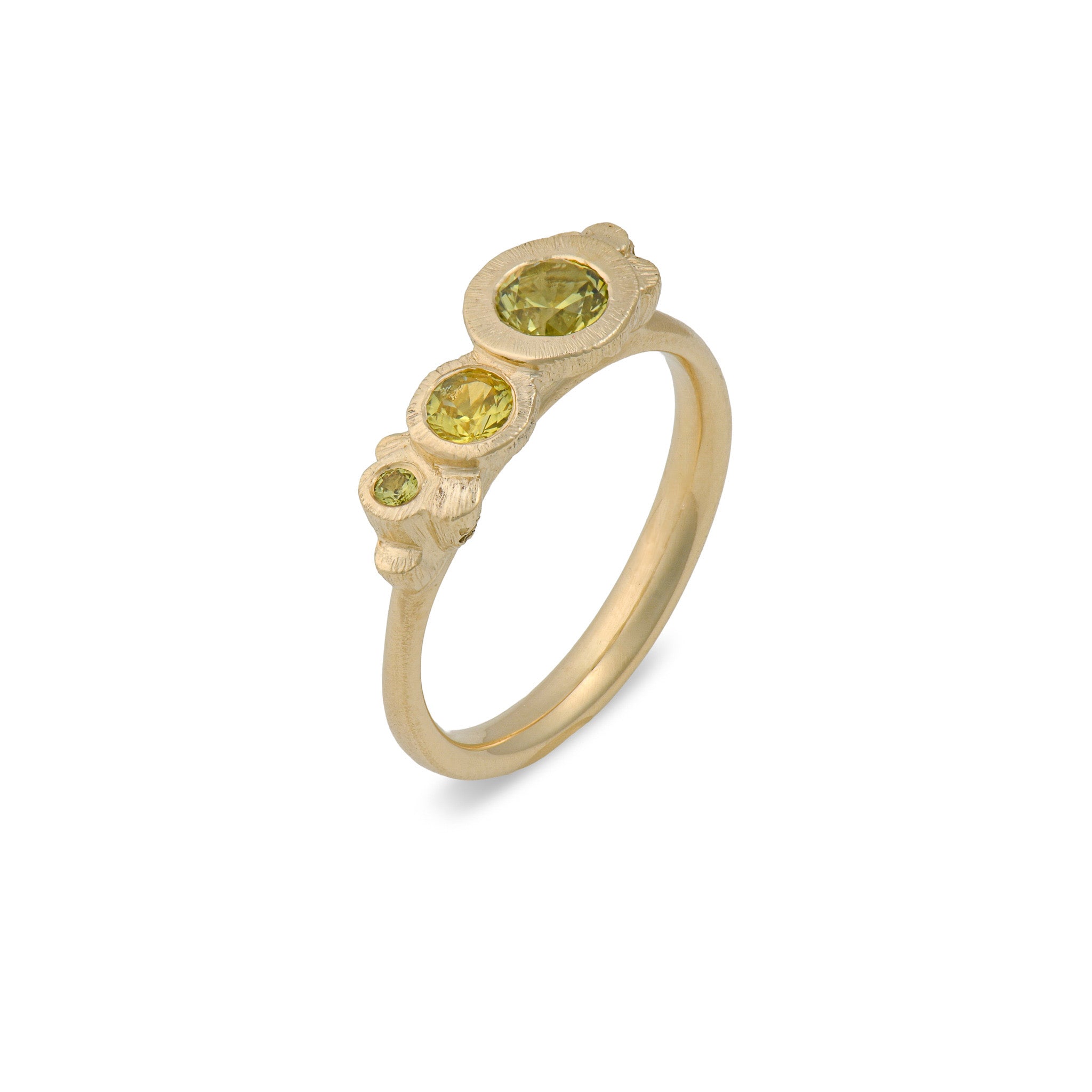 Basalt Bloom Ring