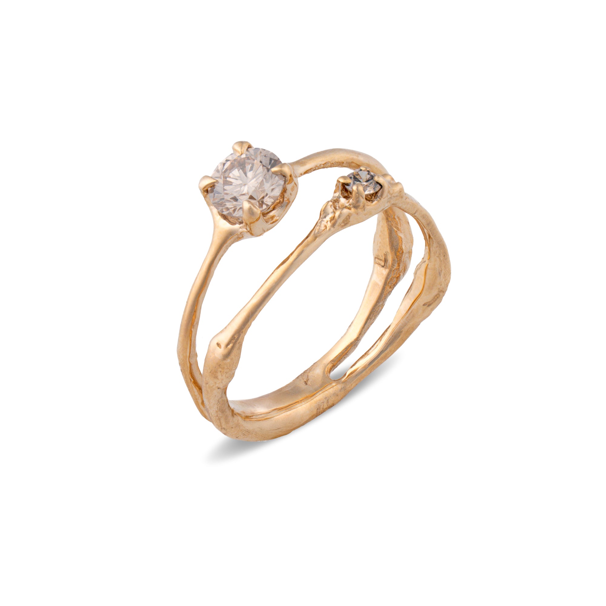 Towers Double Band Ring