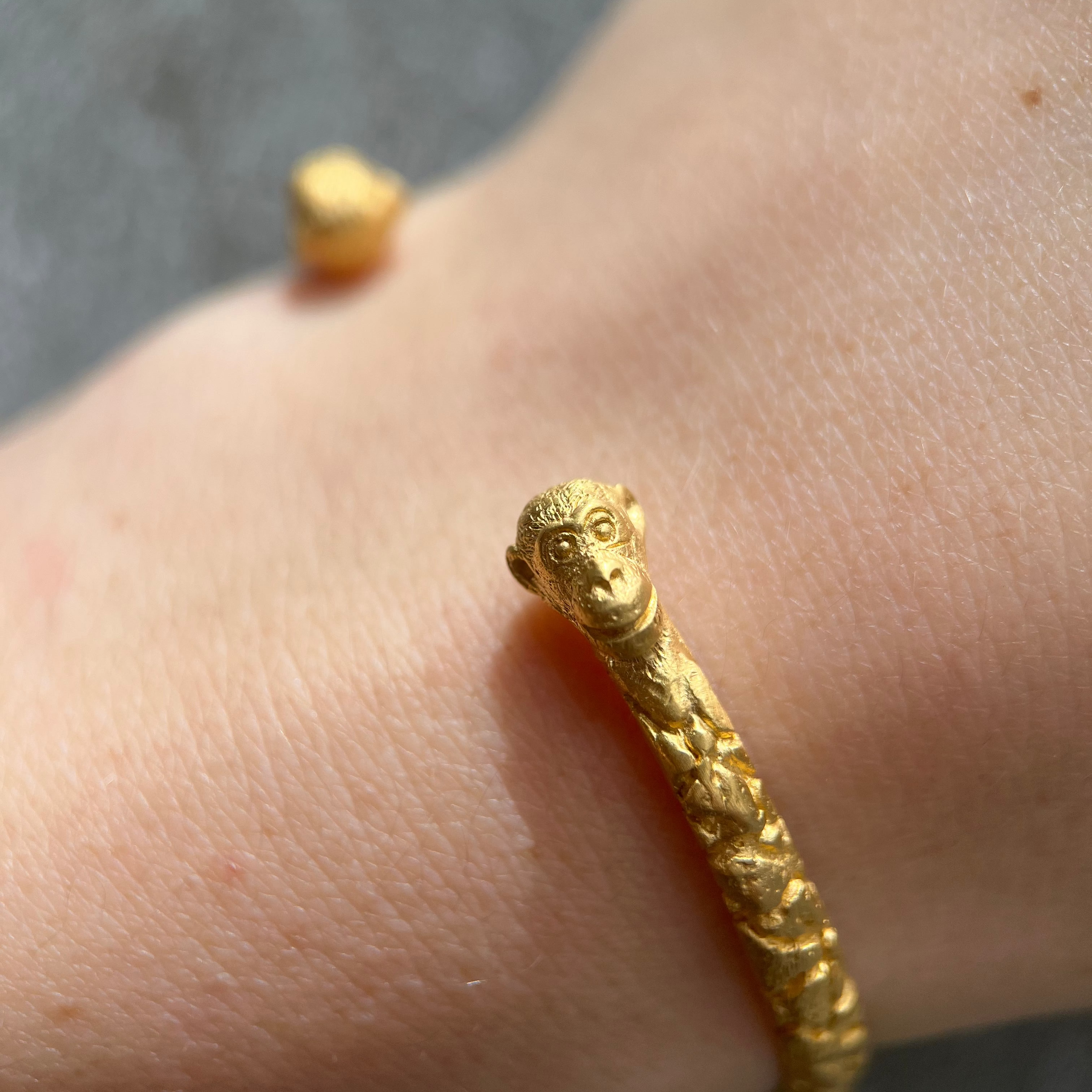 Half Moon Chimp Head Cuff