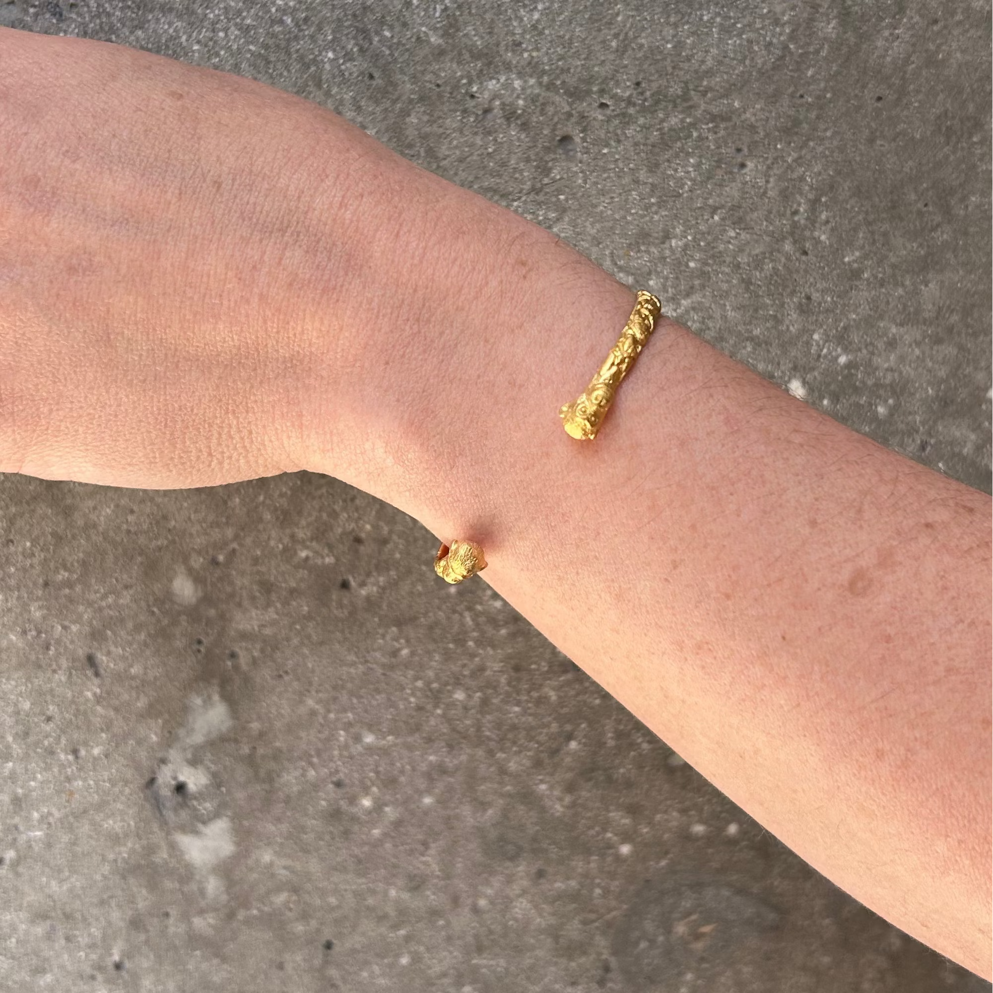 Half Moon Chimp Head Cuff