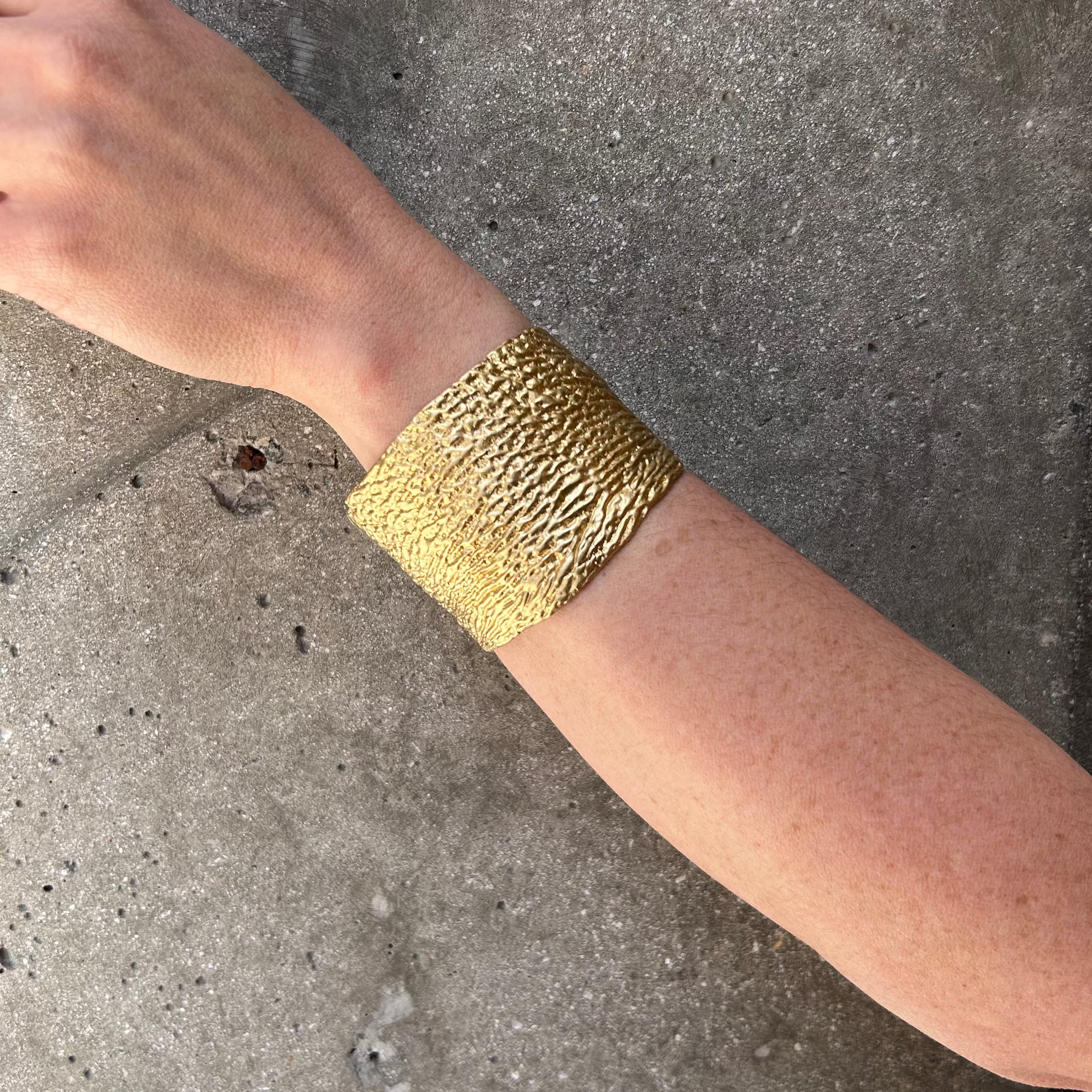 Gorilla Skin Open Cuff