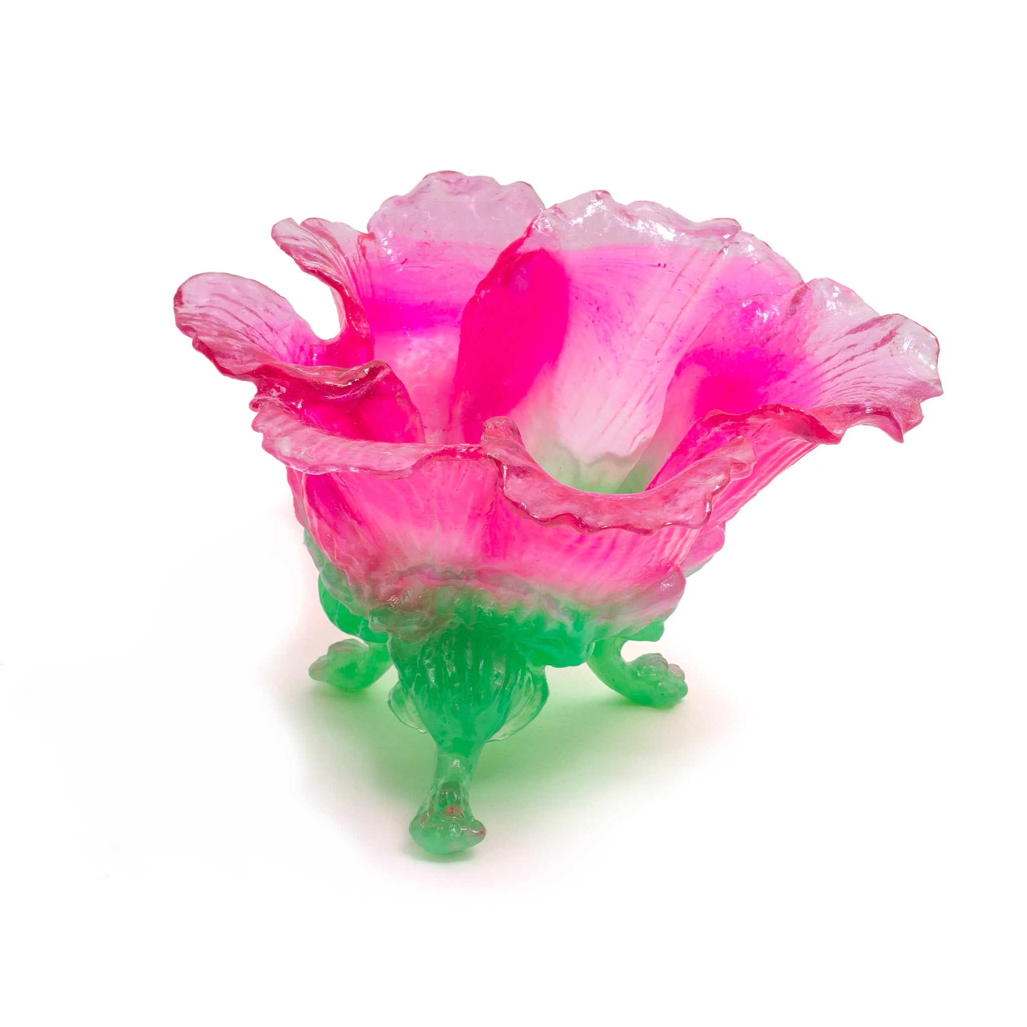Leafy Bowl ( Green and Pink)