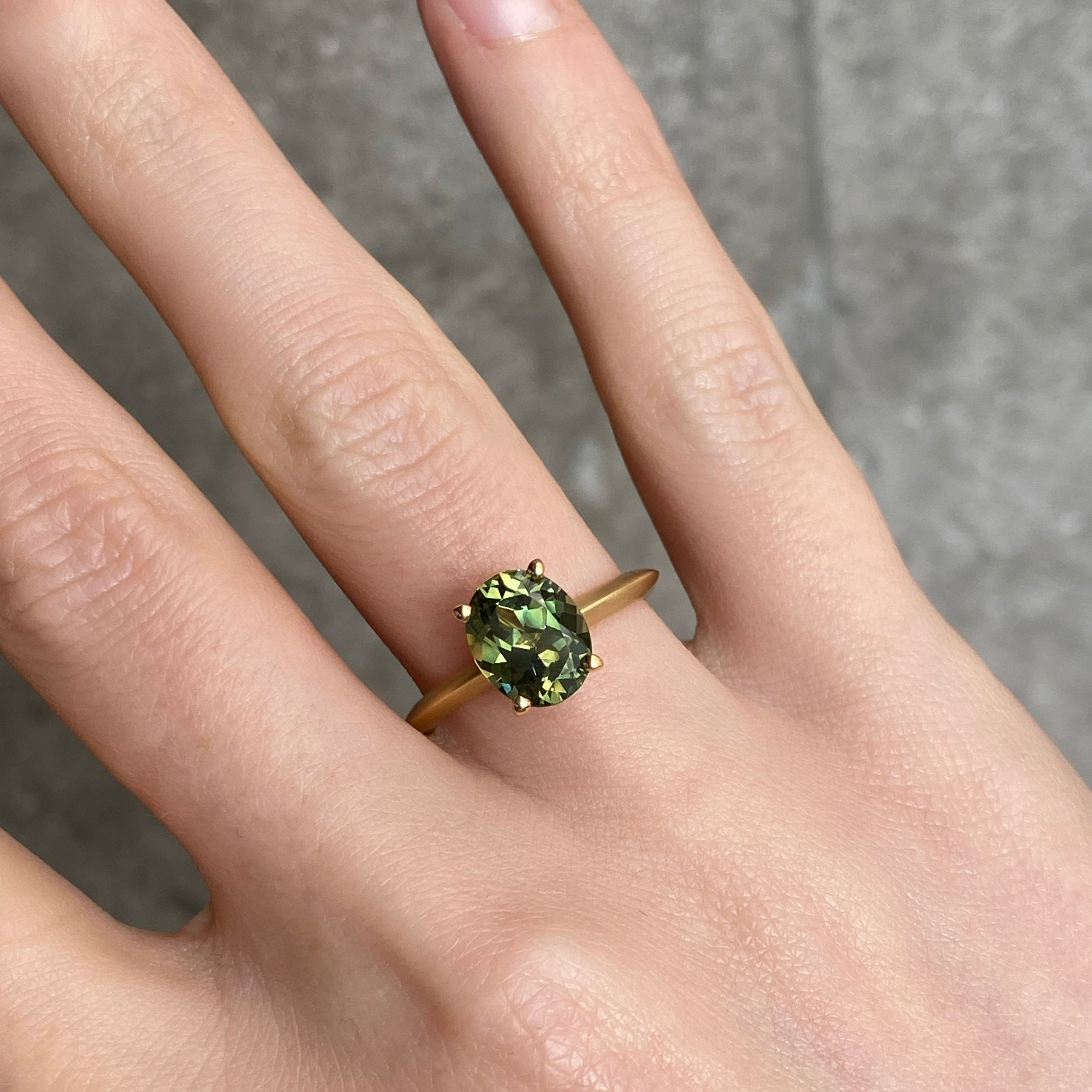 Oval Devotion Love Ritual Ring