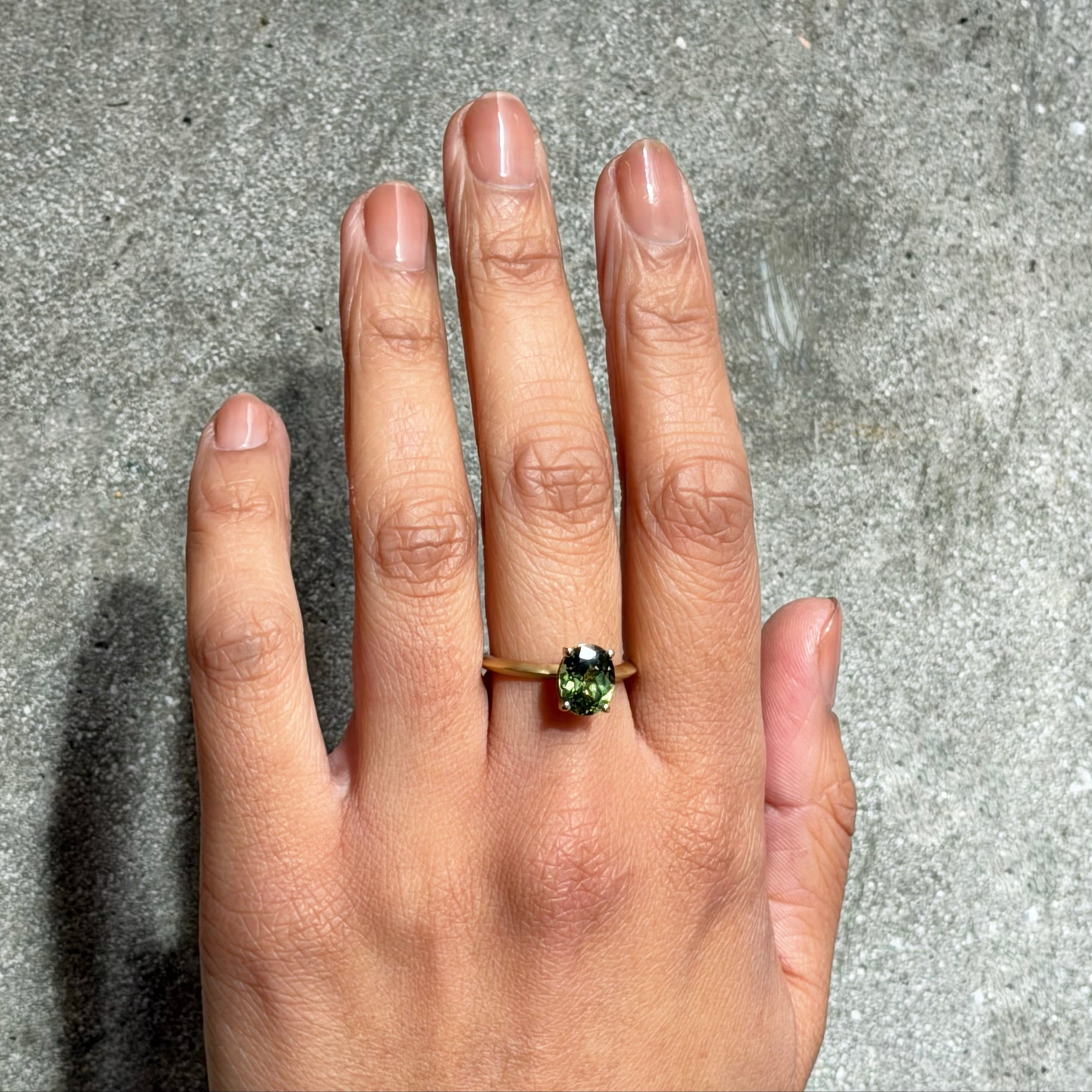 Oval Devotion Love Ritual Ring