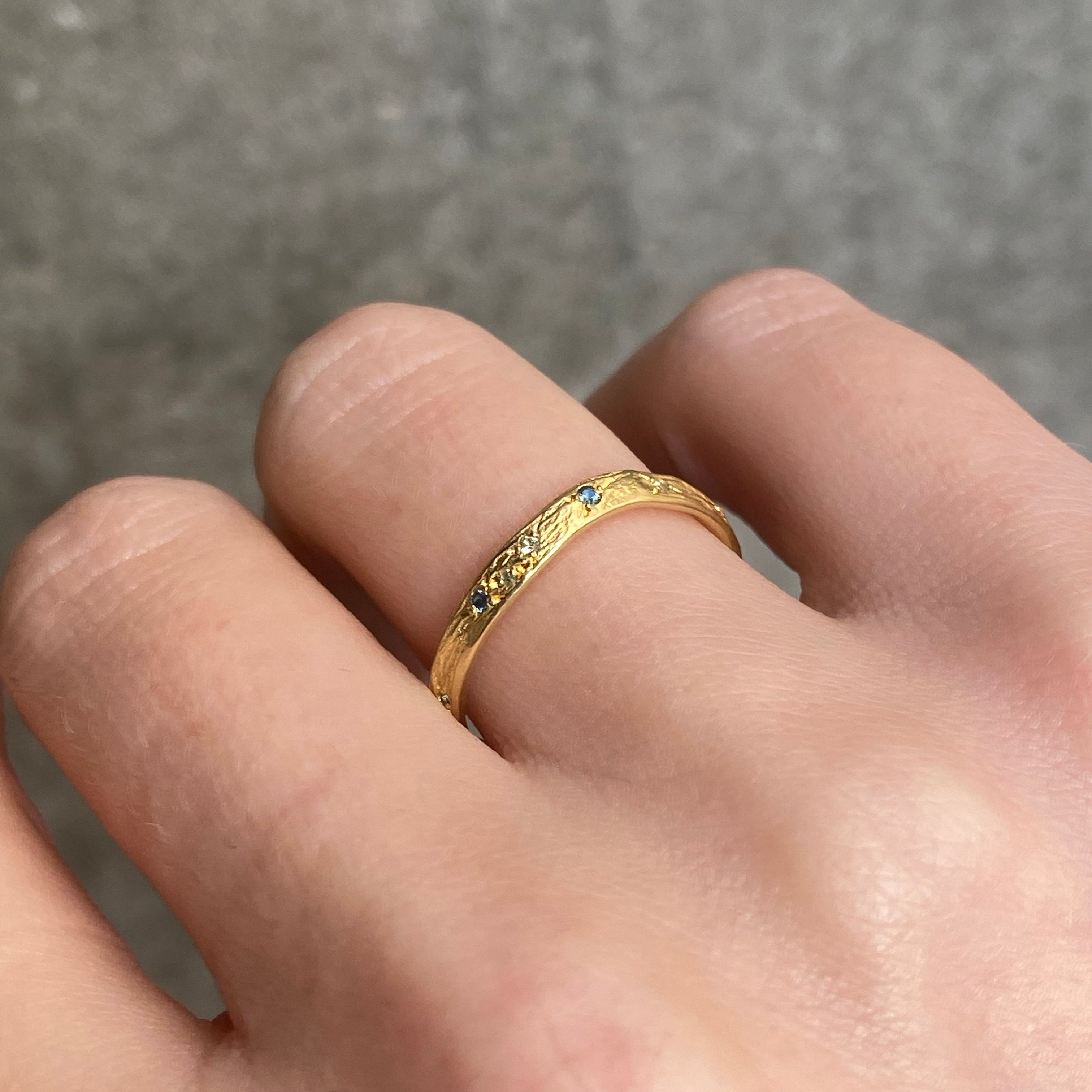 Continuum Ring Fine with Stones