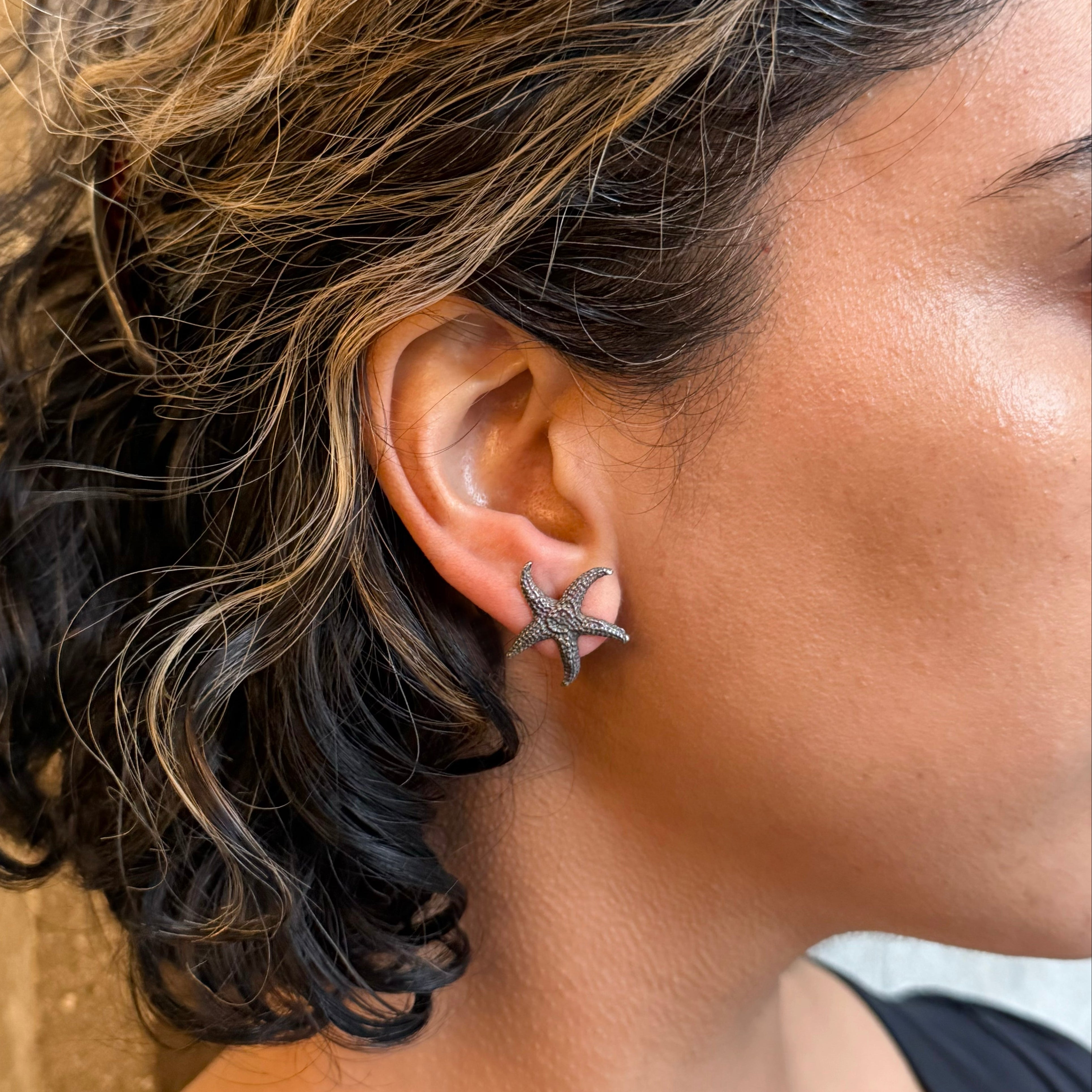 Sea Star Eclipse Earrings