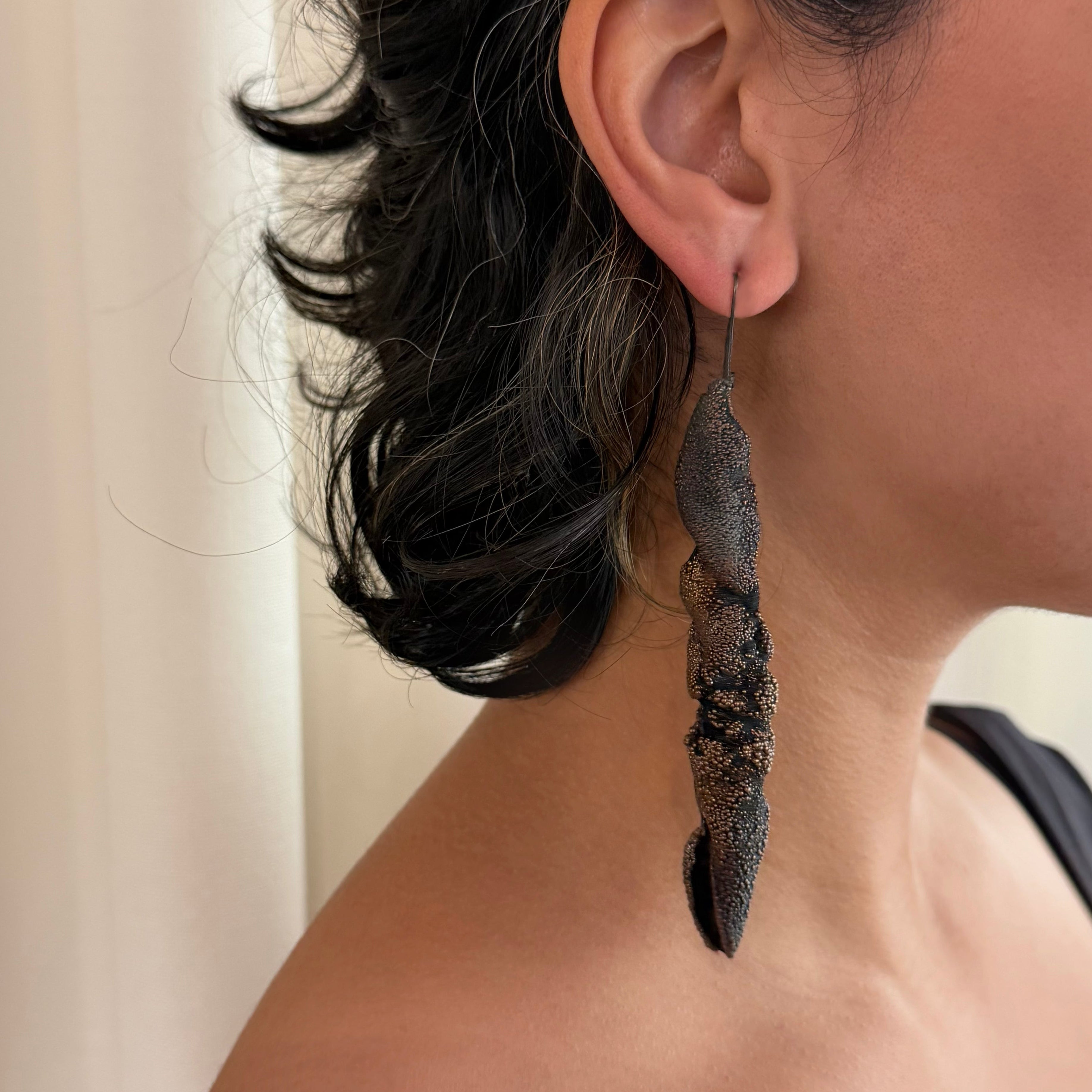 Dark Spectra (Single) Earrings