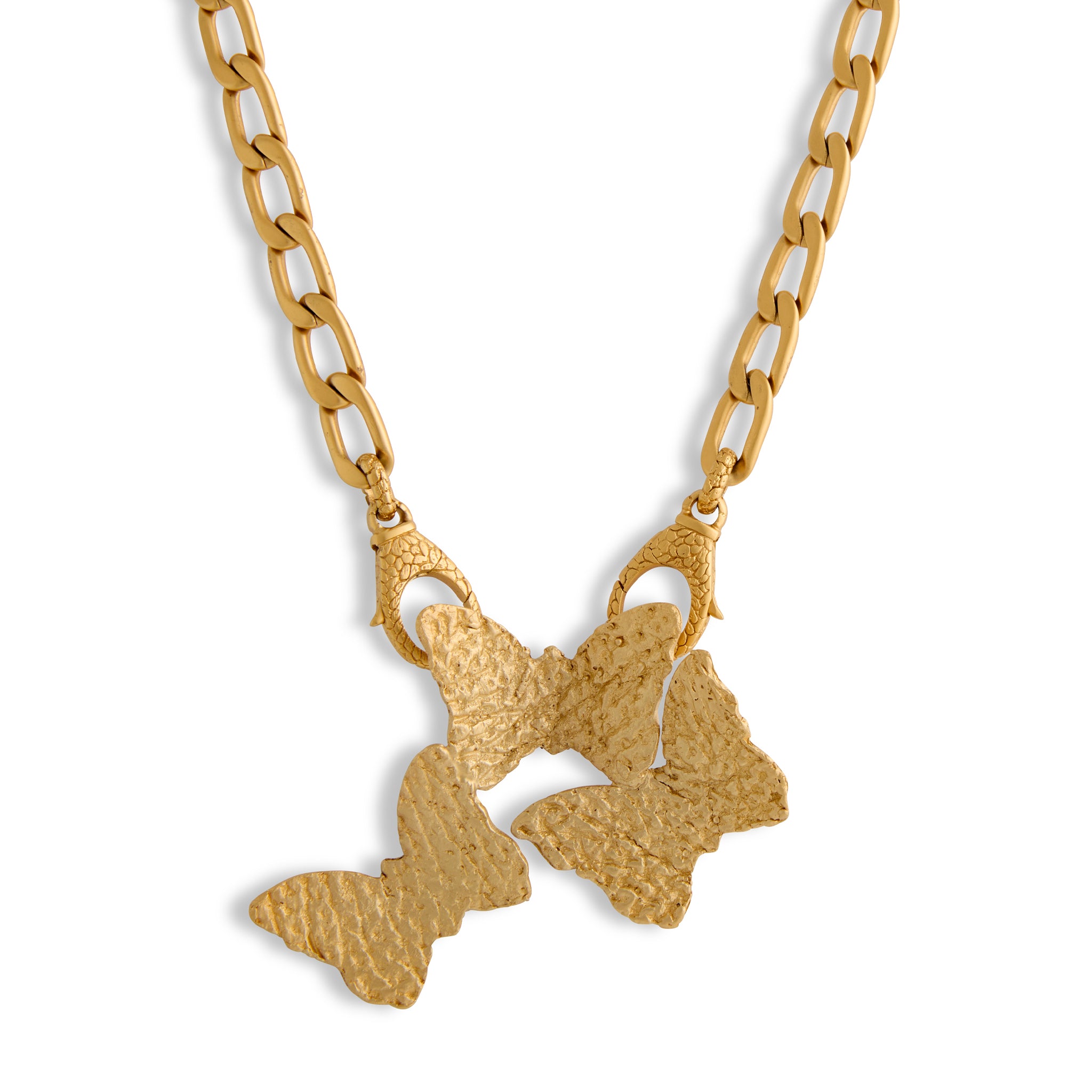 Butterfly Borneo Skin Neckpiece