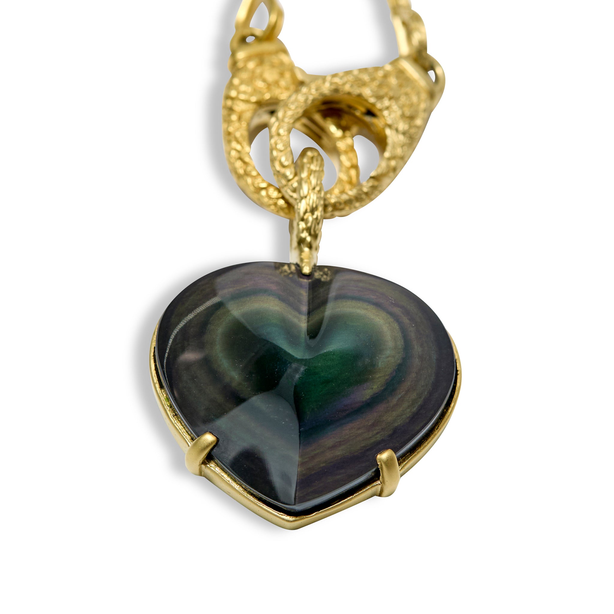 Rainbow Heart Pendant