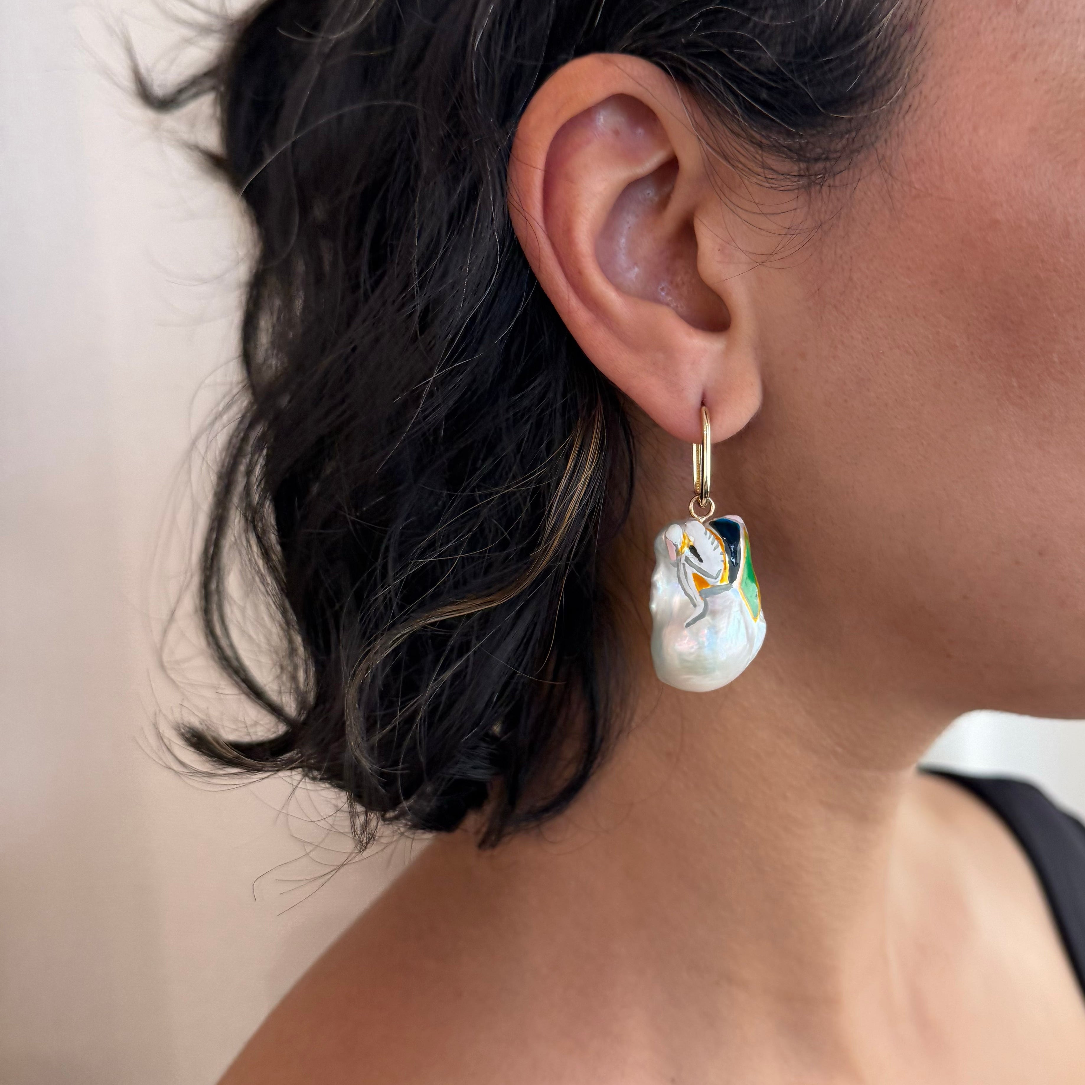 A Beautiful and Strange Otherness Earrings