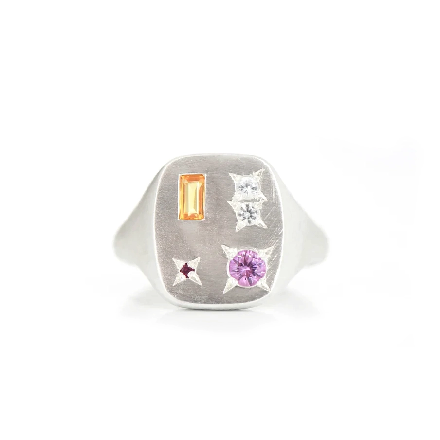 Yellow Paris Ring
