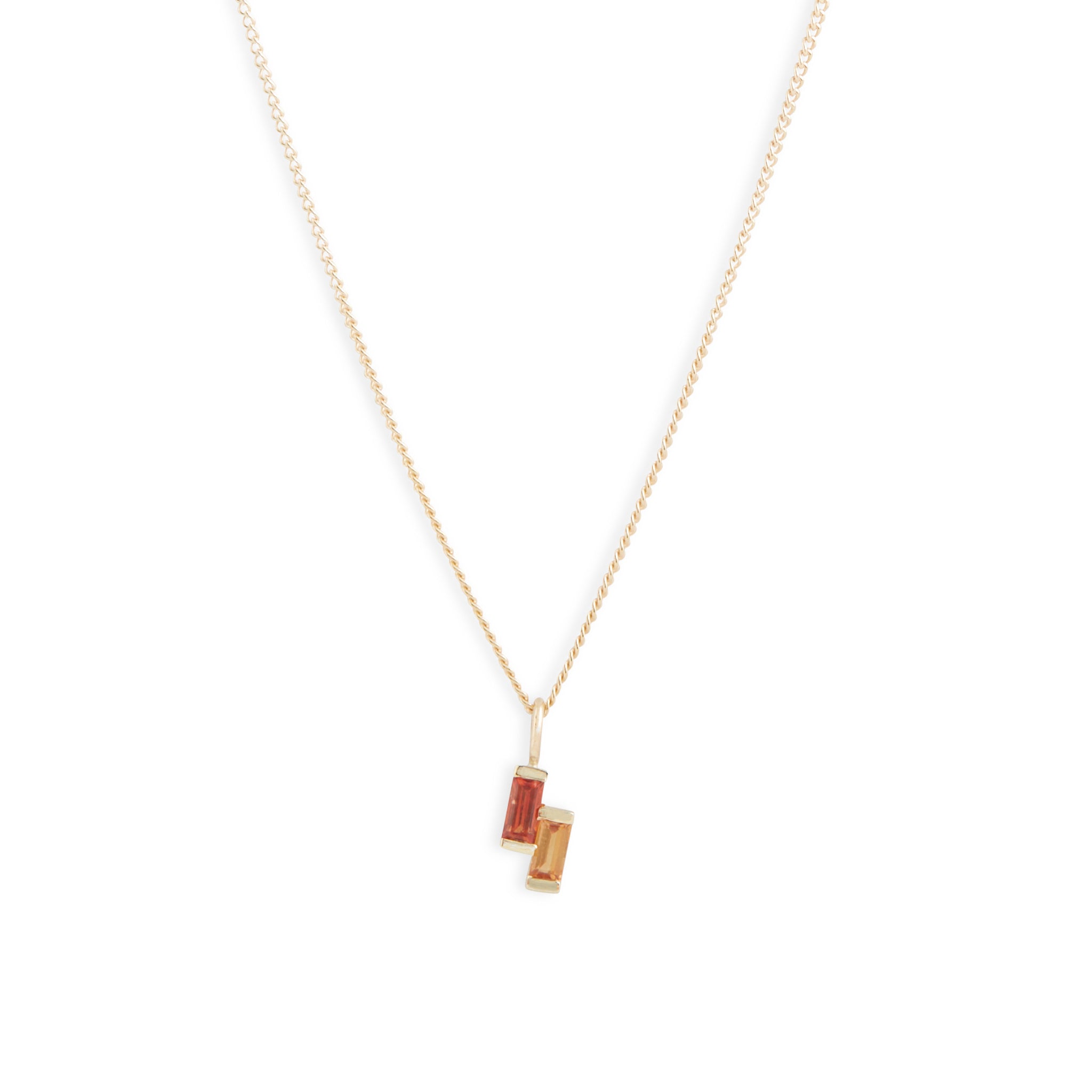 Juicy Double Sapphire Pendant