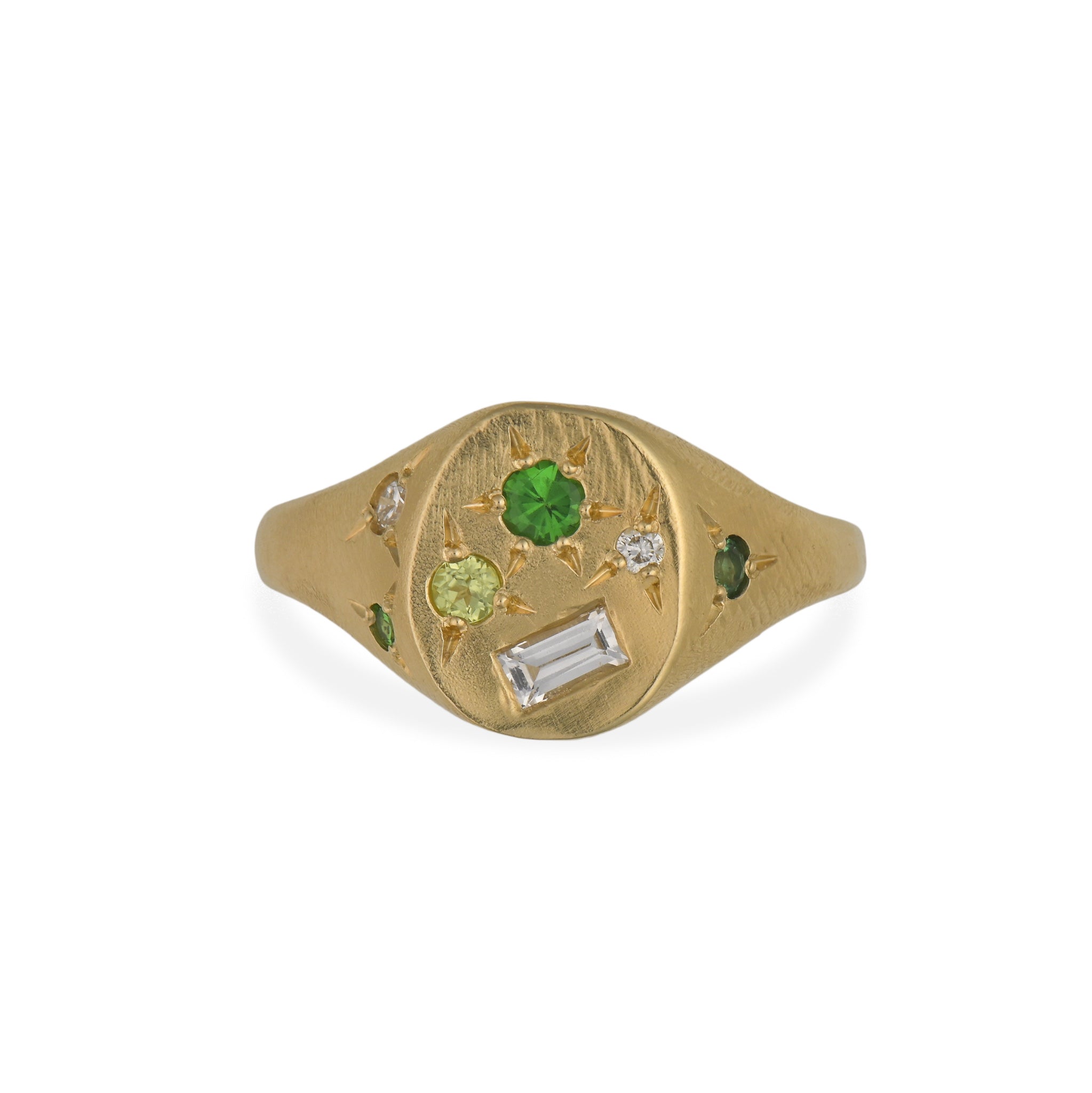 Green Spazio Ring