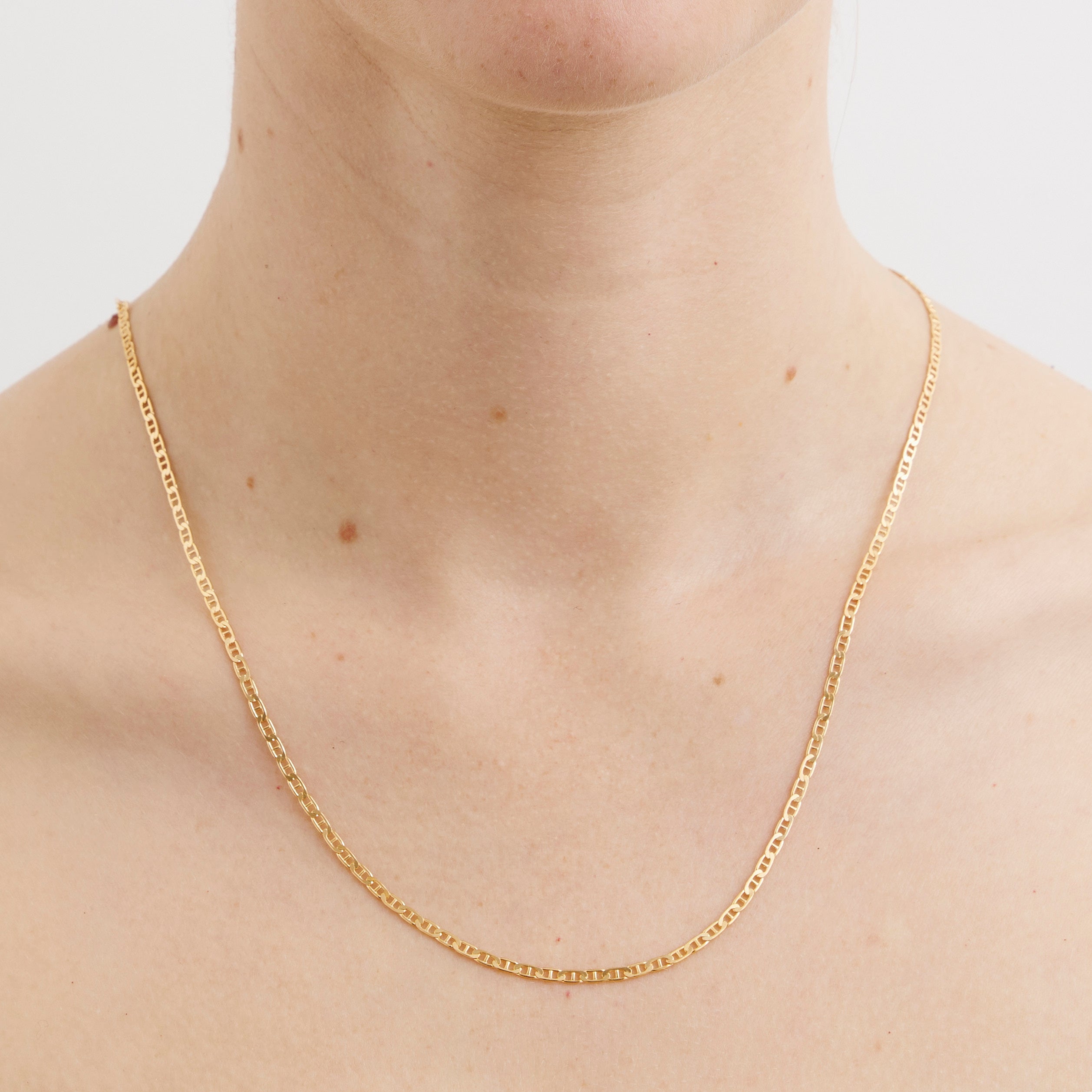 Anchor Link Necklace