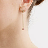 Fuchsia Drops Earrings