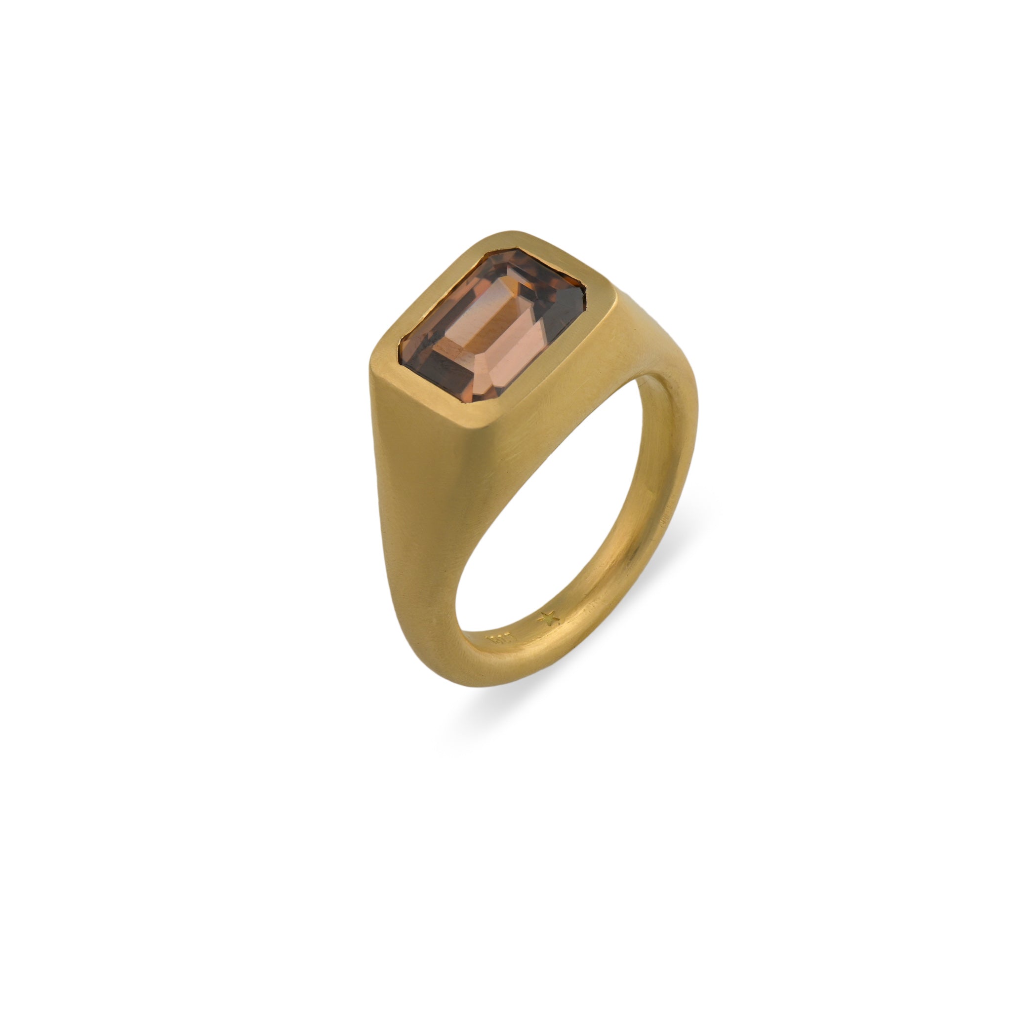 Zircon Cushion Ring