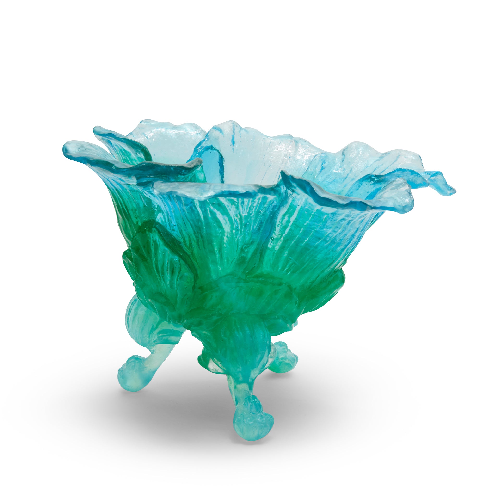 Leafy Bowl ( Green and Blue)
