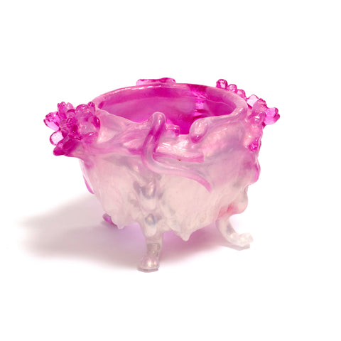 Small Paw Bowl (Pink & Pearl) by Kate Rohde