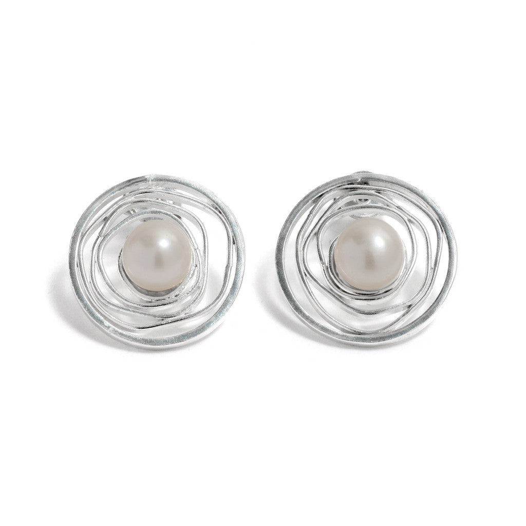 Imprint Stud Earrings