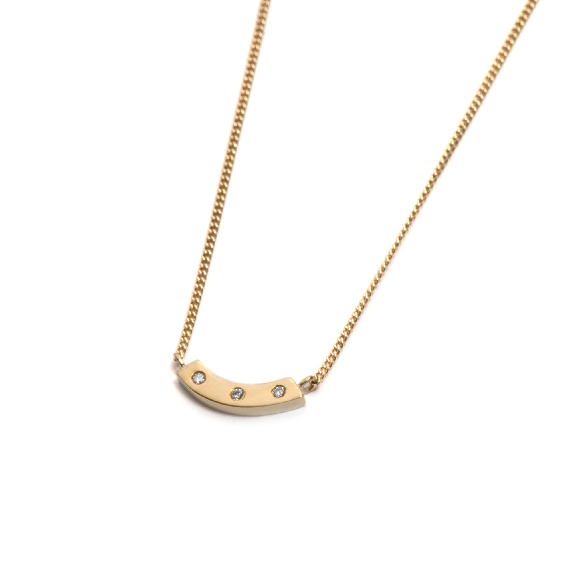 Yellow Gold Little Smile Pendant
