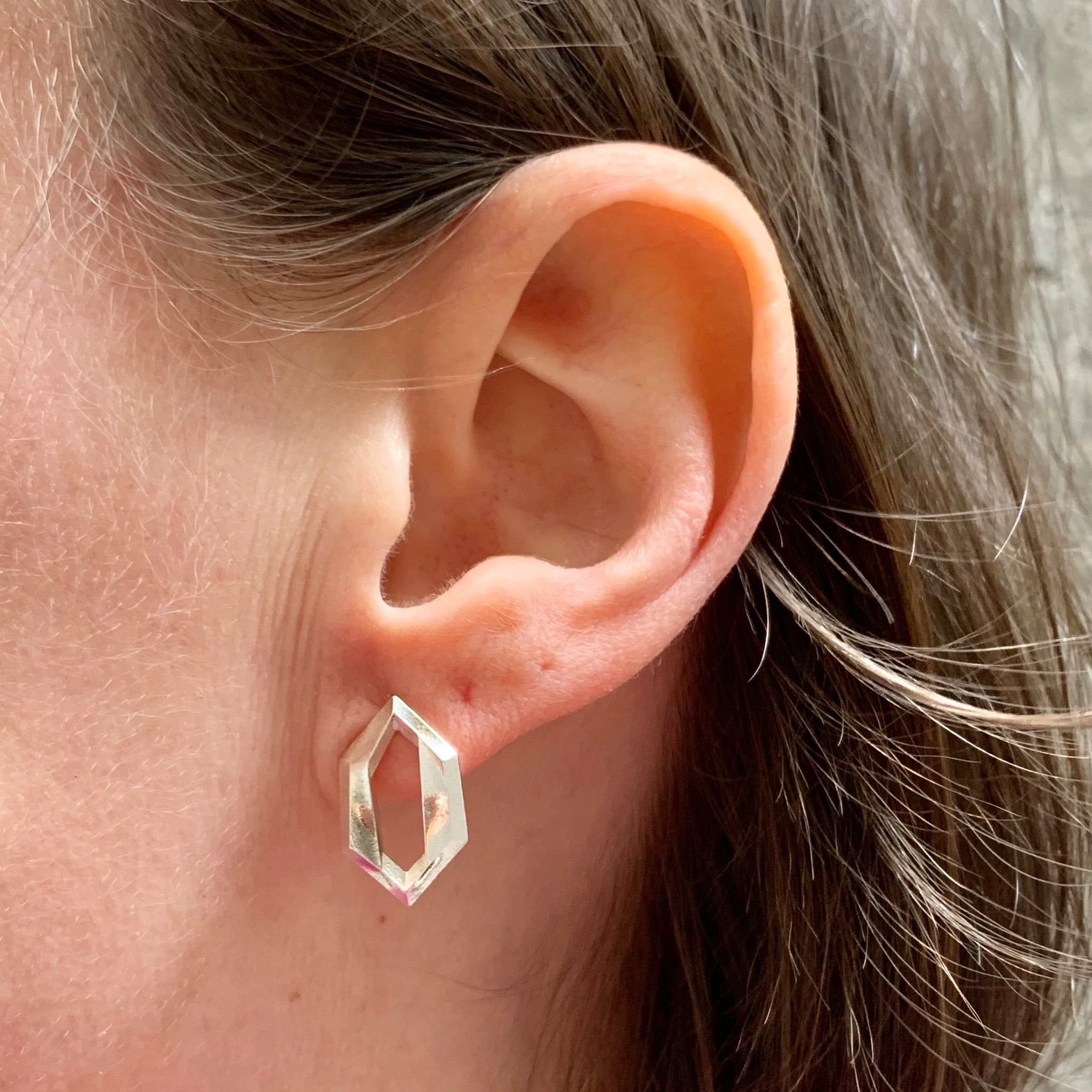 Graphene Stud Earrings