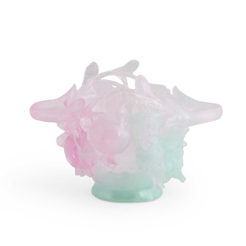 Persephone Bowl (Pearlescent Pink & Mint)