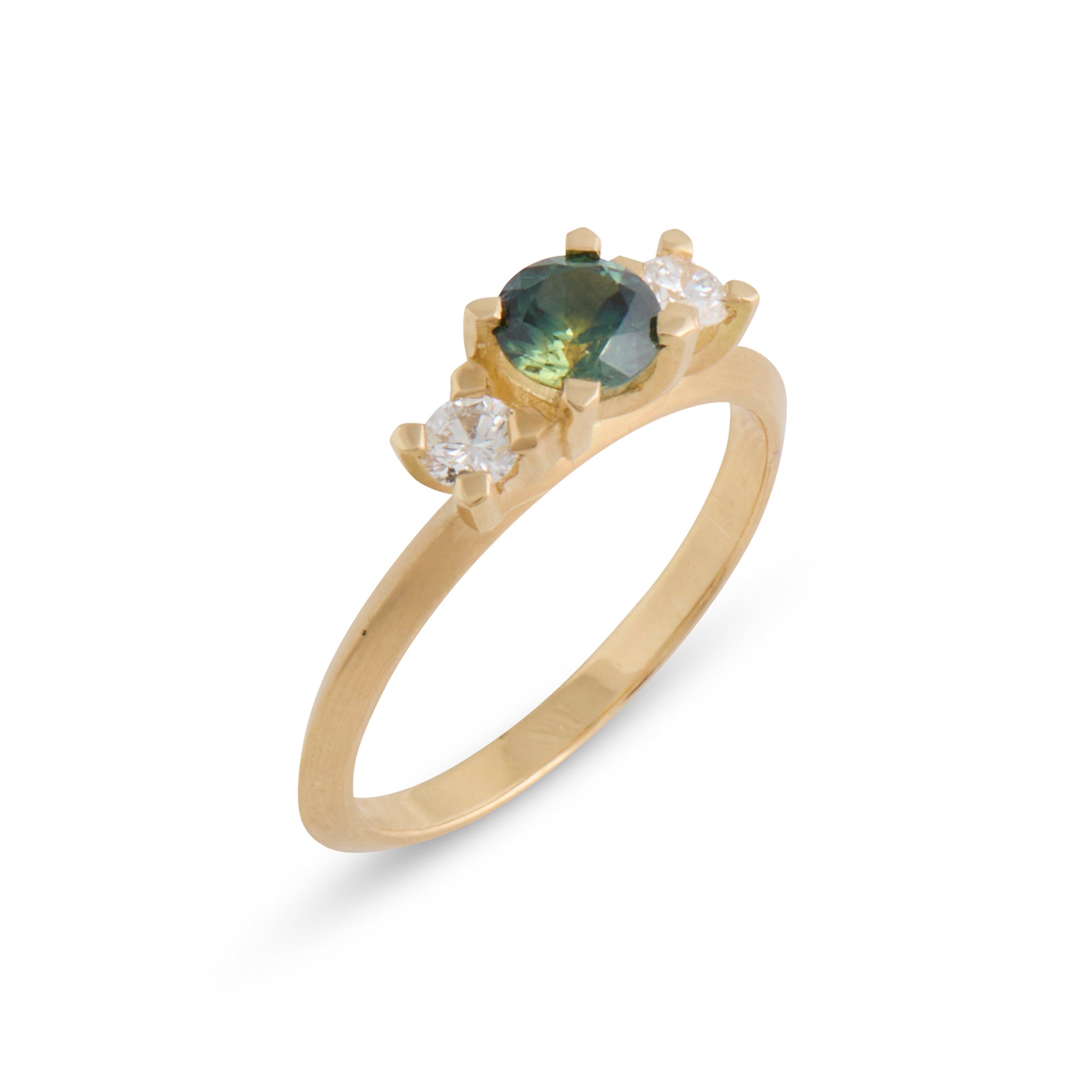 Heartbeat Parti Sapphire Diamond Love Ritual Ring