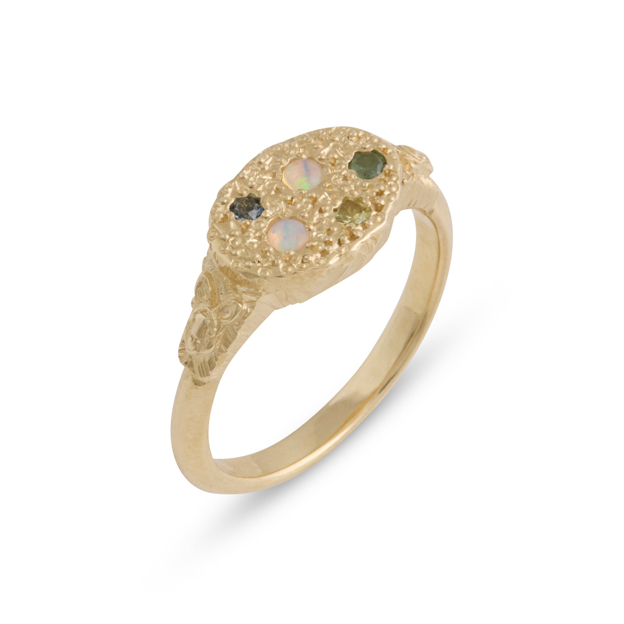 Antilopine Rainbow Ring