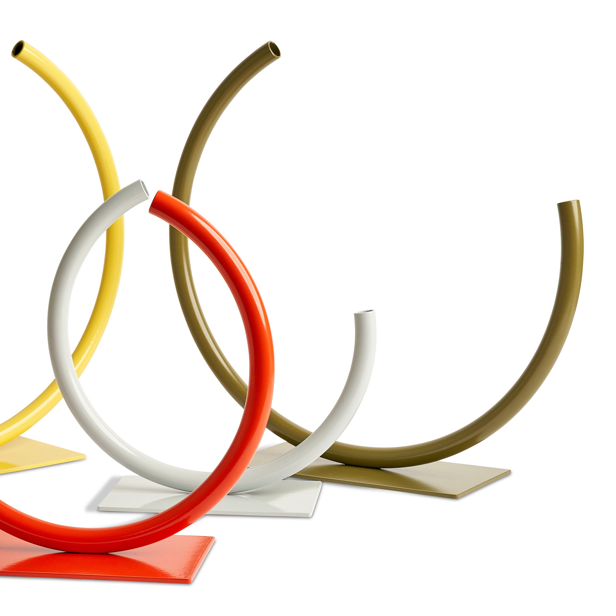 Olive Edging Over Vase