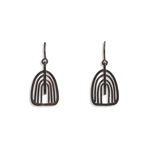 Bowed Formation Earrings by Julia Storey