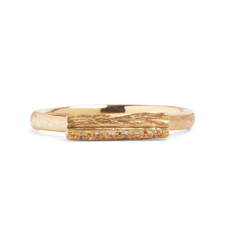 Lithic Love Wedding Ring by Karla Way