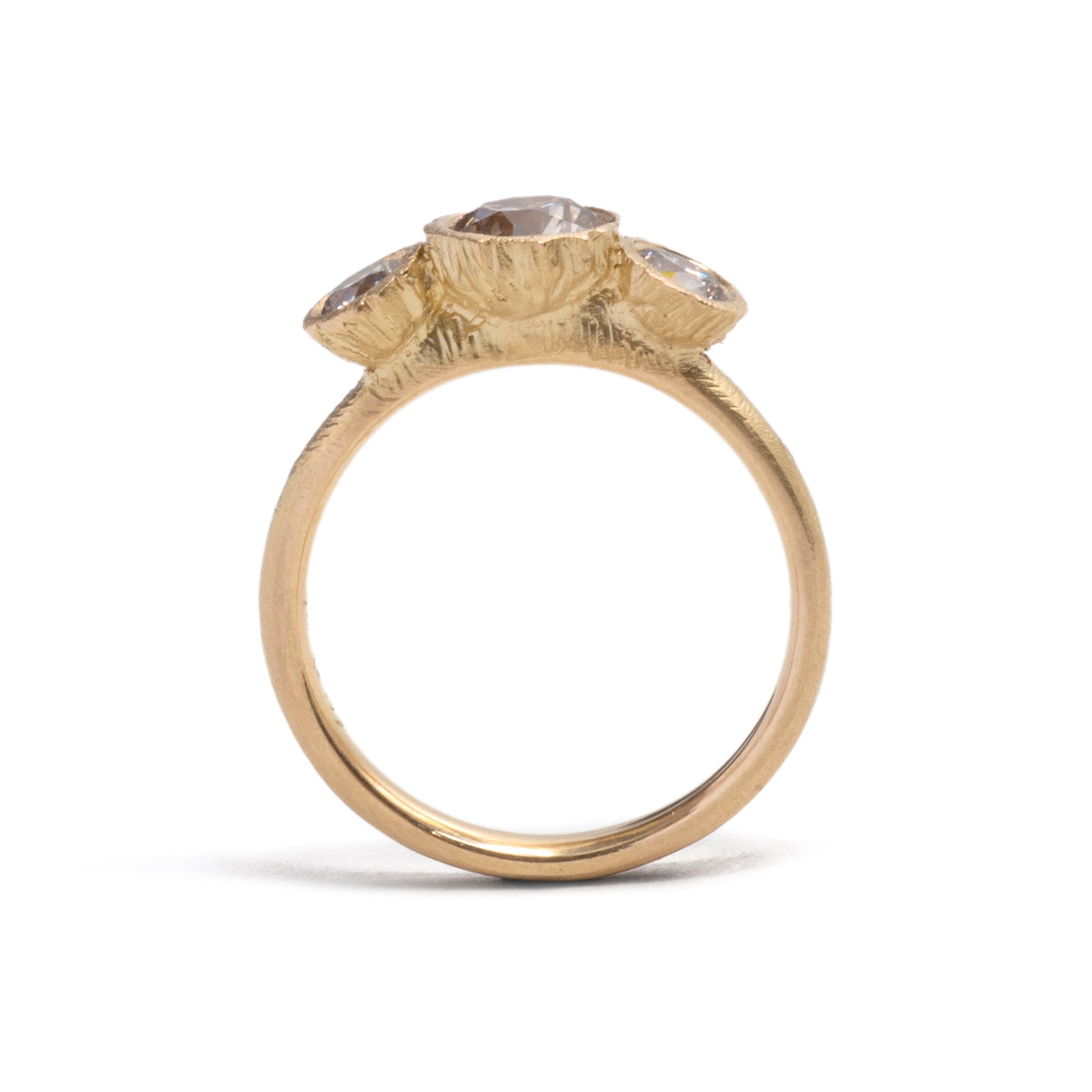 Precious Big Rock Trio Ring